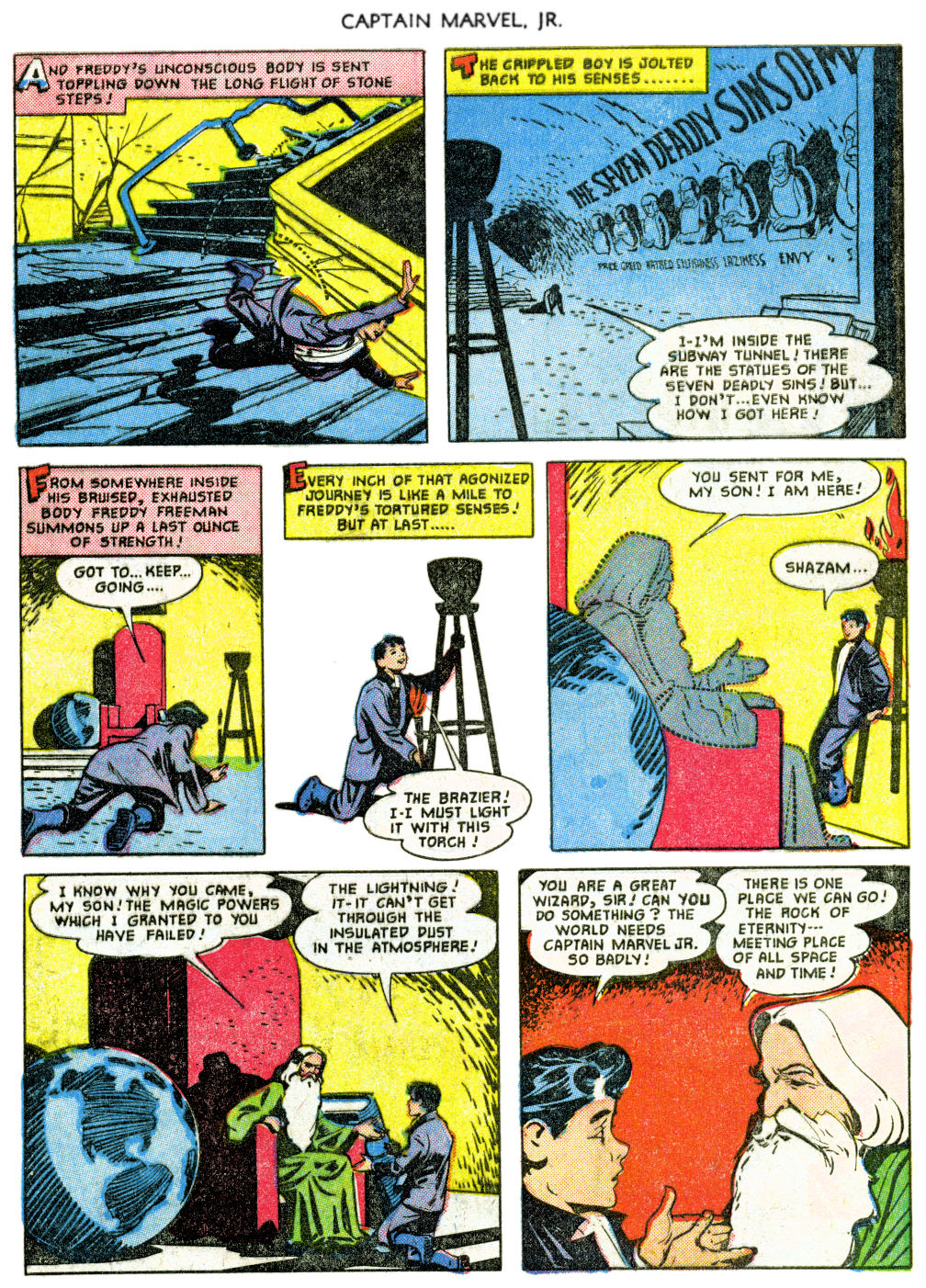 Read online Captain Marvel, Jr. comic -  Issue #100 - 28