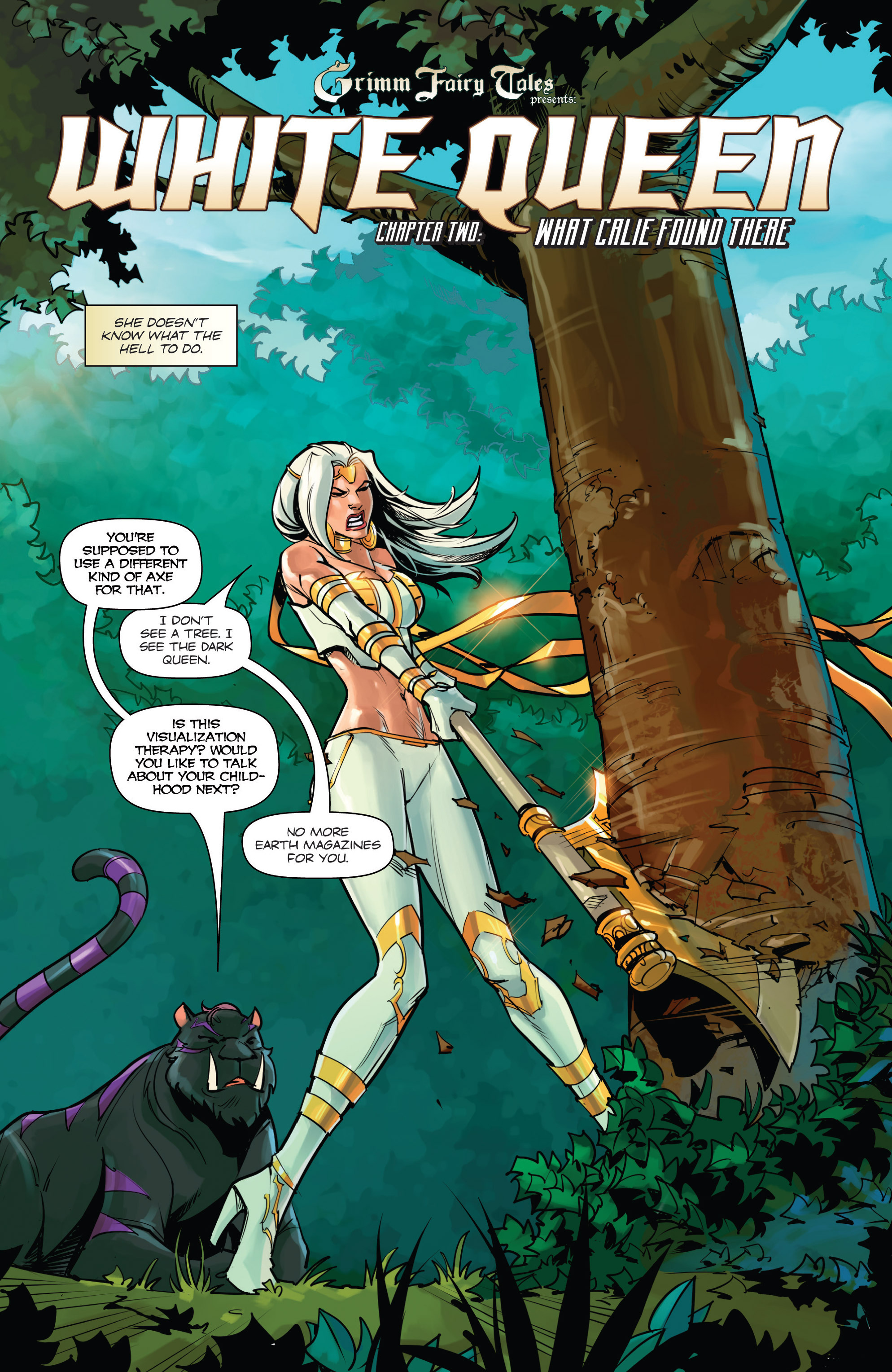 Read online Grimm Fairy Tales presents White Queen: Age of Darkness comic -  Issue #2 - 5