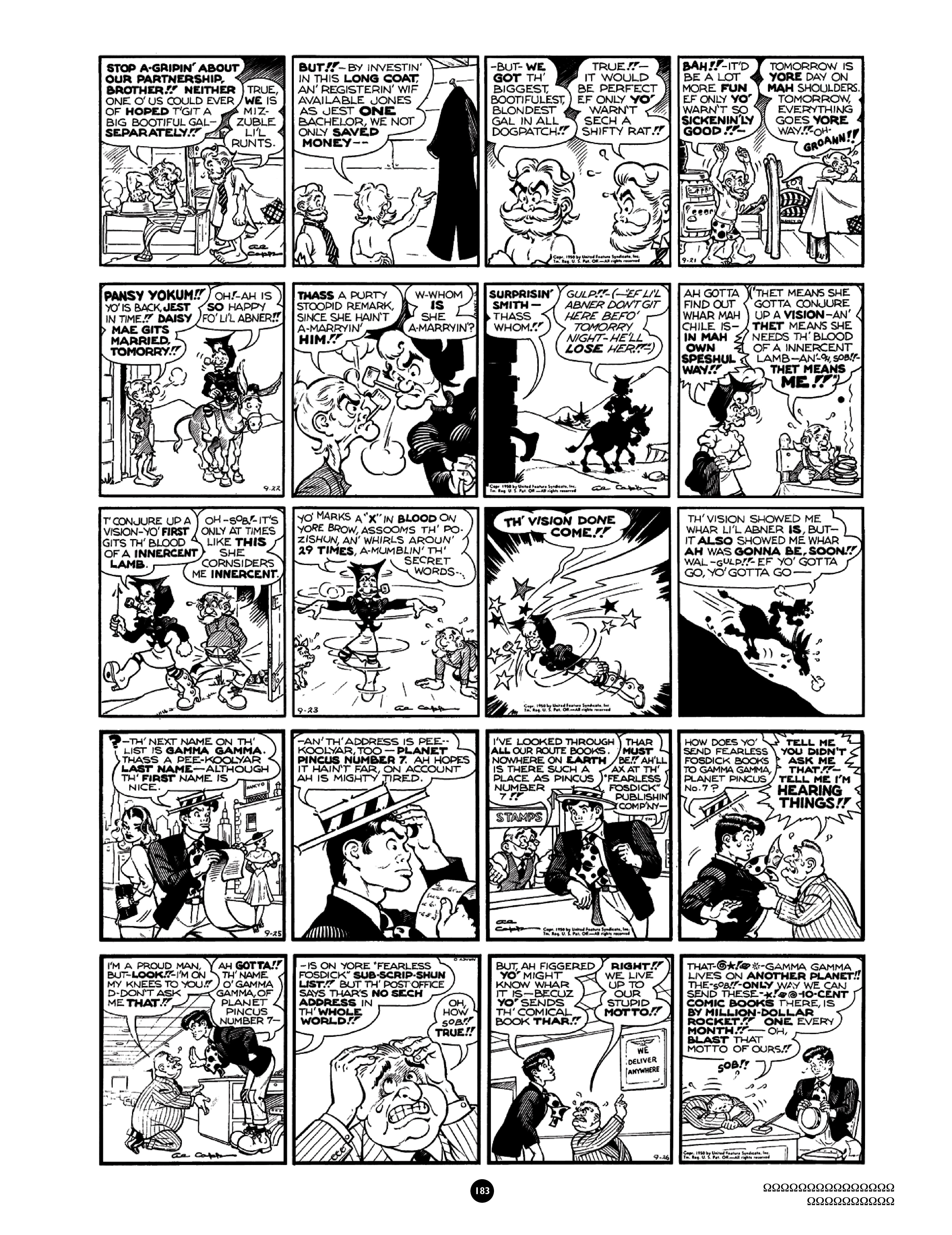 Read online Al Capp's Li'l Abner Complete Daily & Color Sunday Comics comic -  Issue # TPB 8 (Part 2) - 87