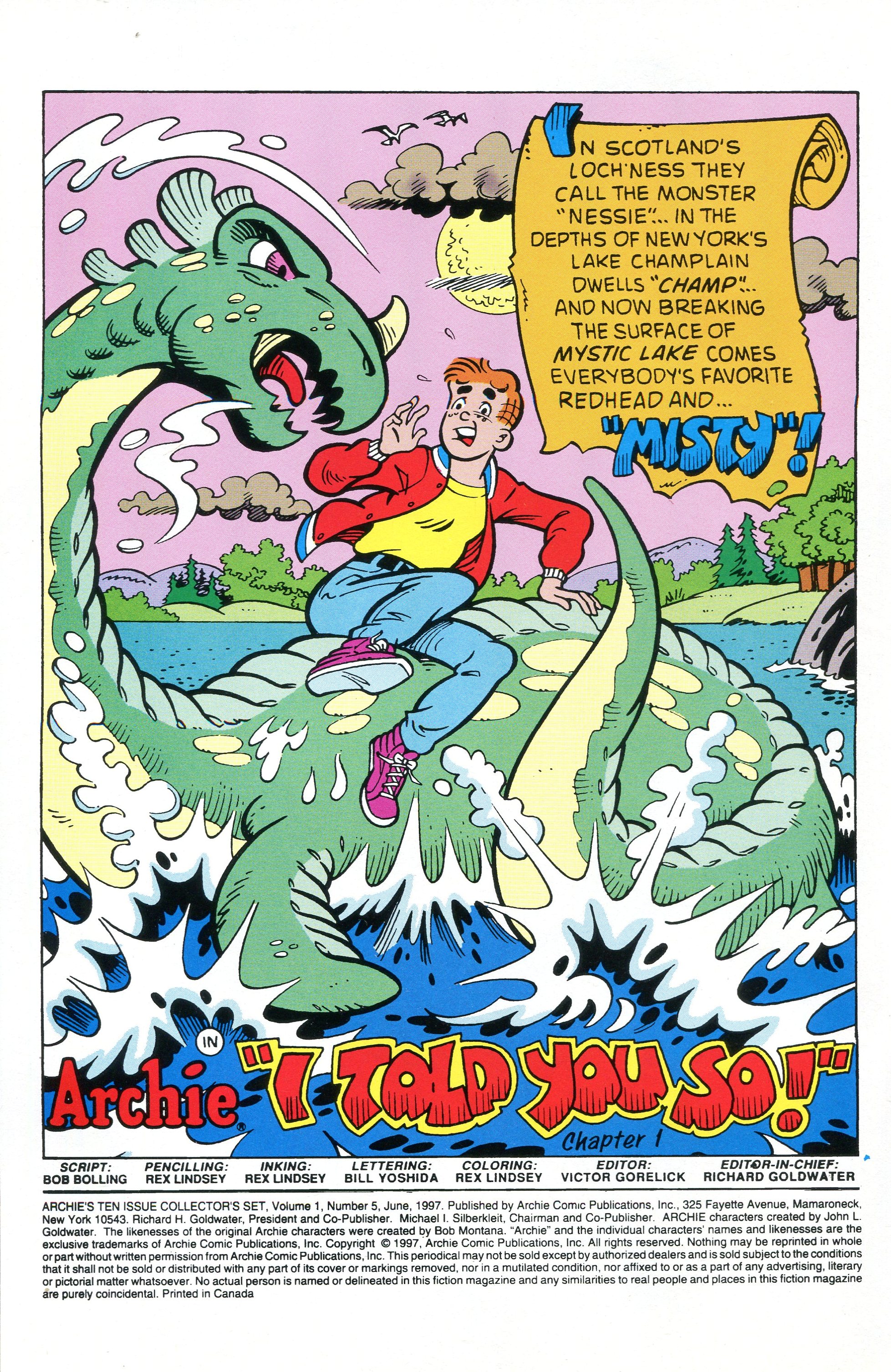 Read online Archie's Ten Issue Collector's Set comic -  Issue #5 - 2