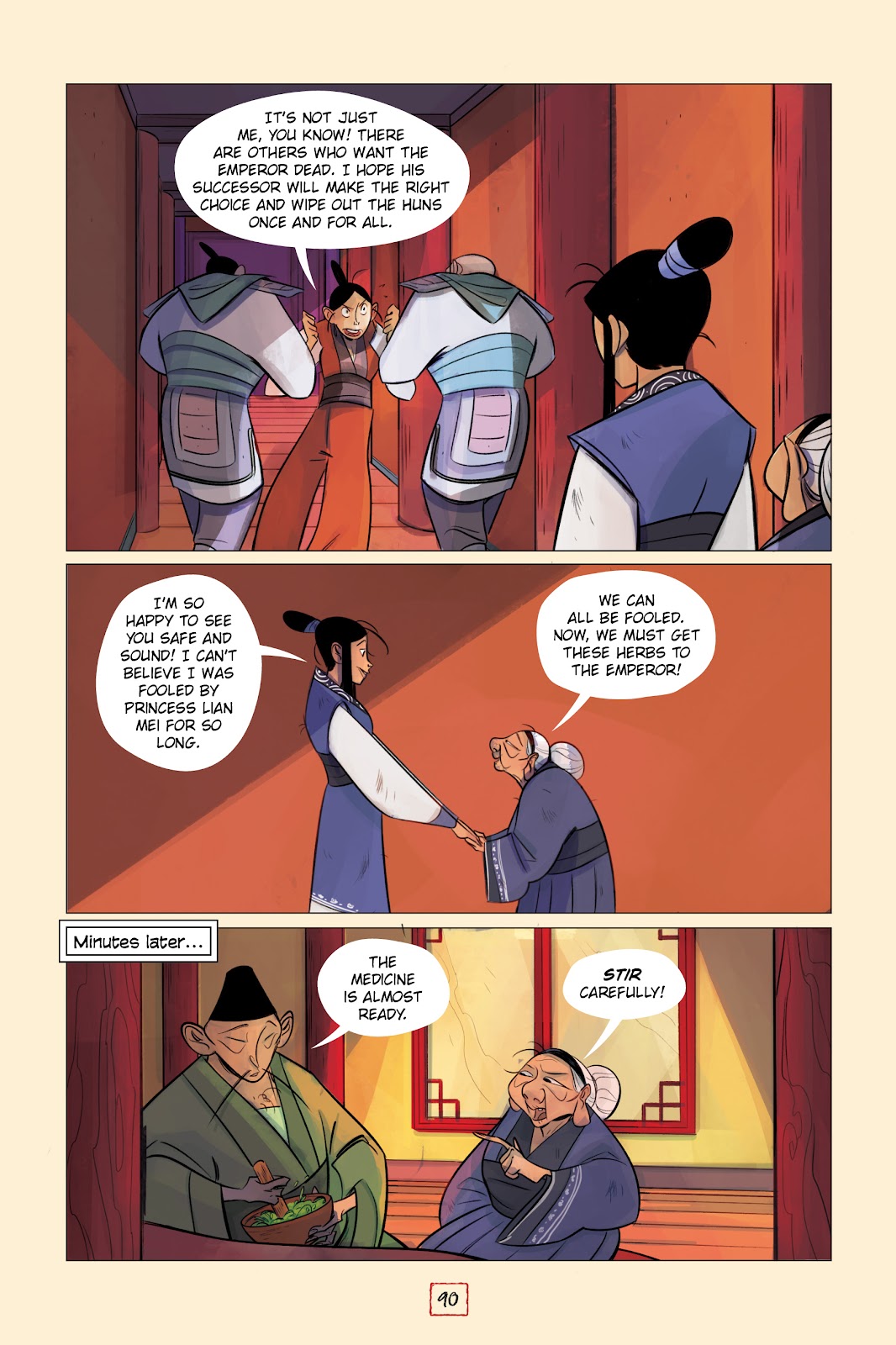 Disney Mulan's Adventure Journal: The Palace of Secrets issue TPB - Page 89