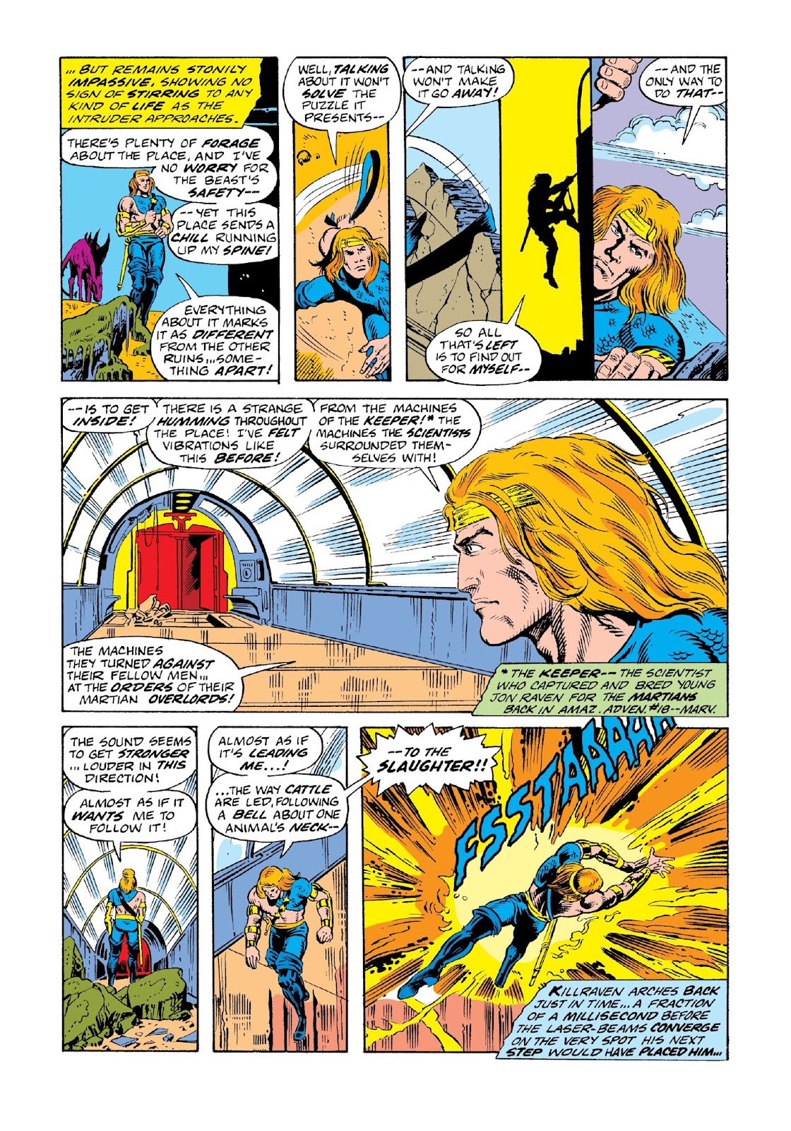 Marvel Masterworks: Killraven issue TPB 1 (Part 4) - Page 58