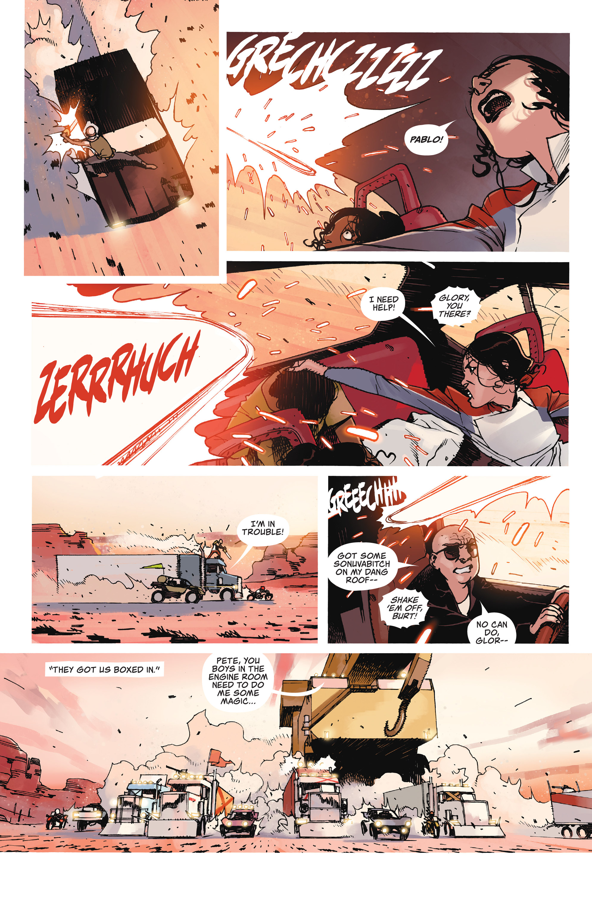 Read online Death Or Glory comic -  Issue #8 - 8