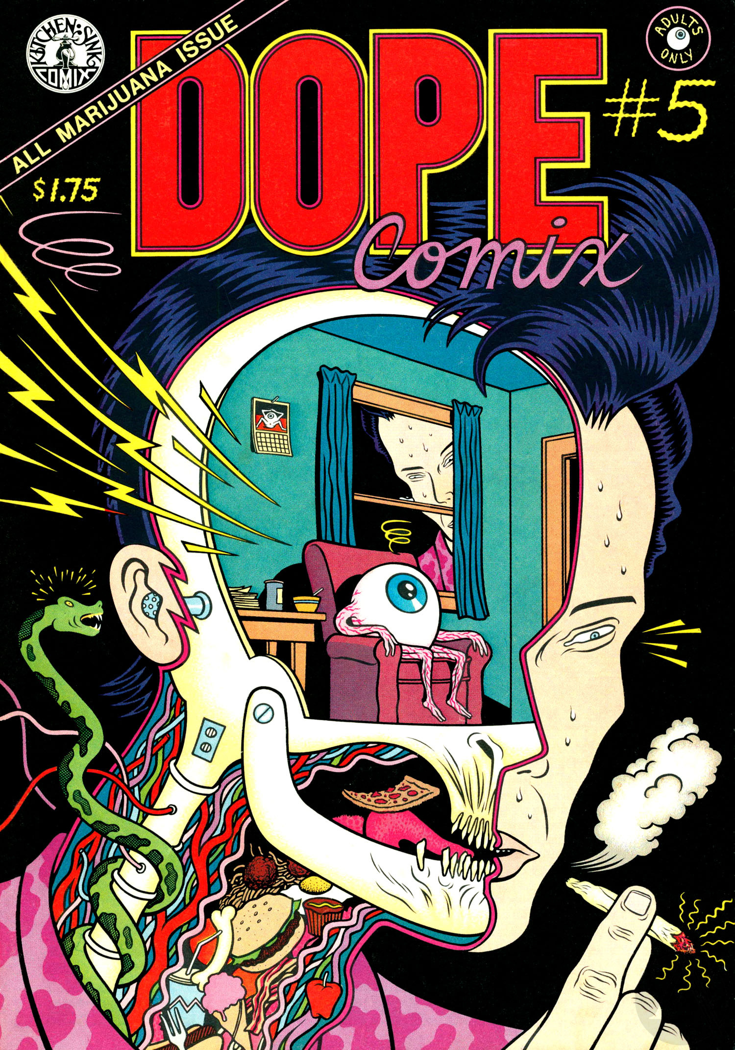 Read online Dope Comix comic -  Issue #5 - 1