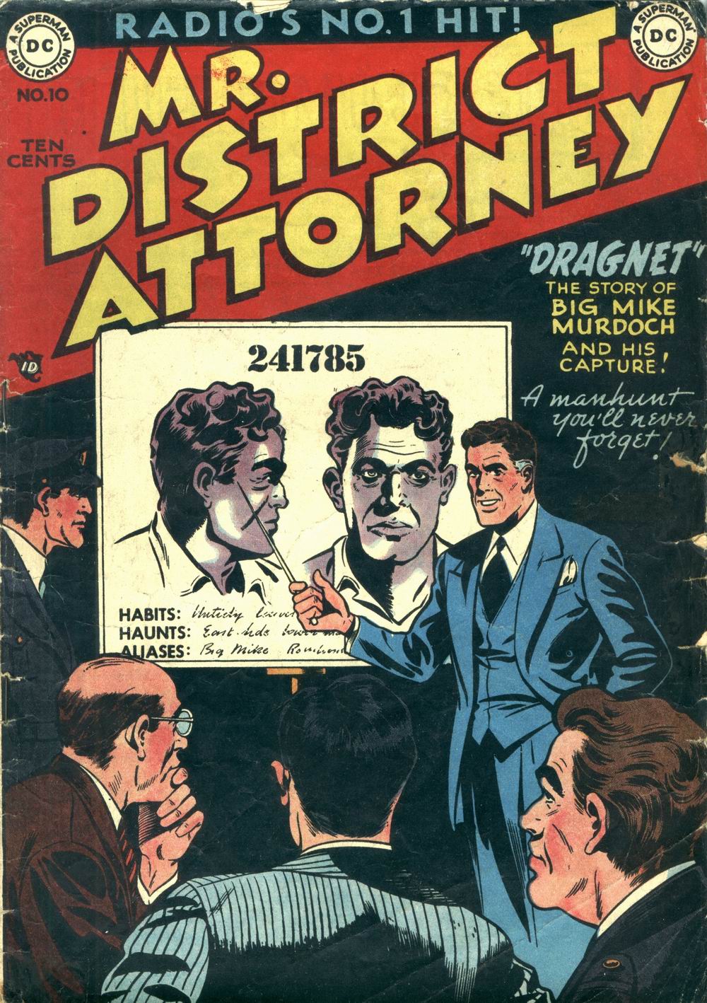 Read online Mr. District Attorney comic -  Issue #10 - 1