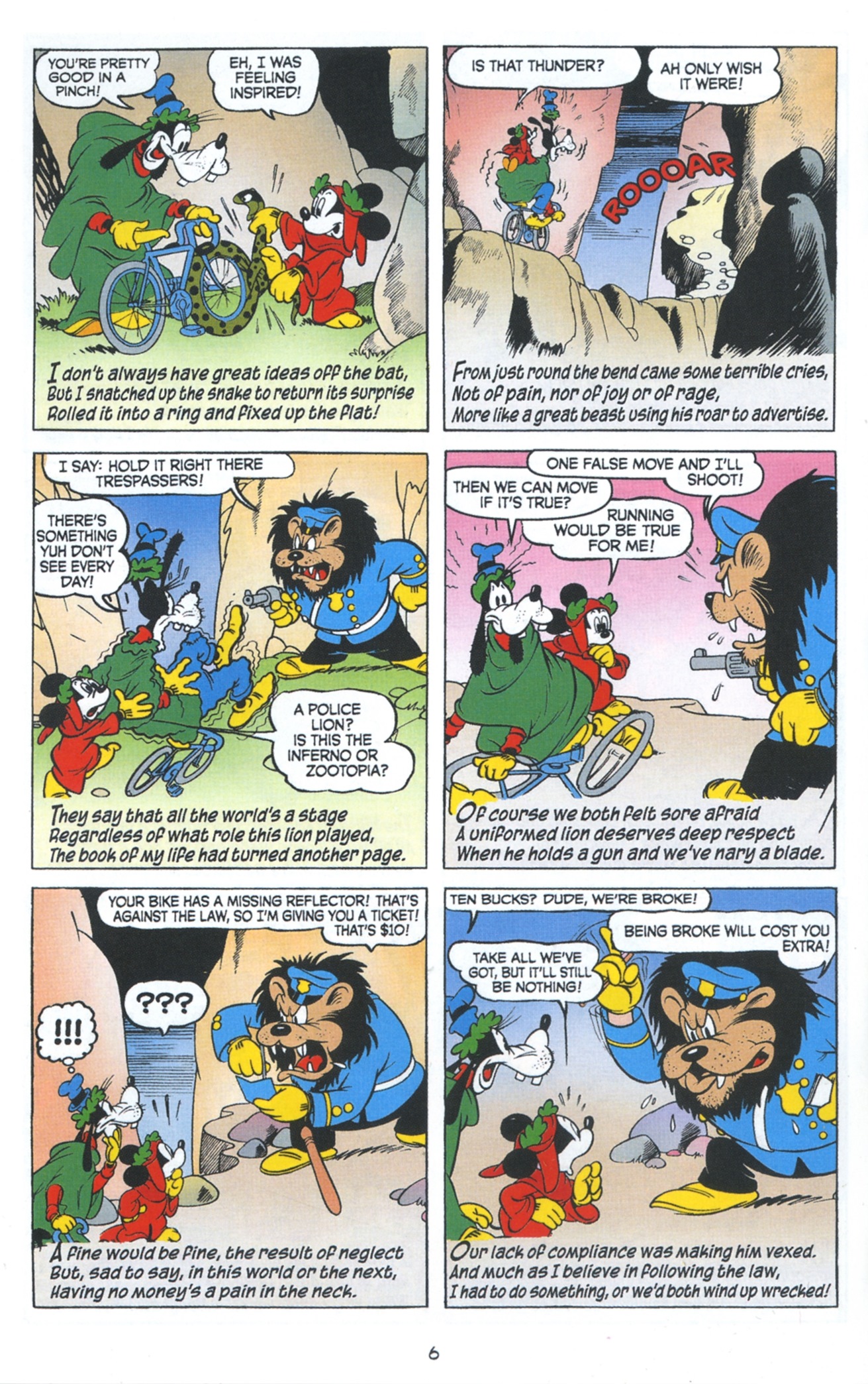 Read online Disney Great Parodies Vol. 1: Mickeys Inferno comic -  Issue # Full - 8