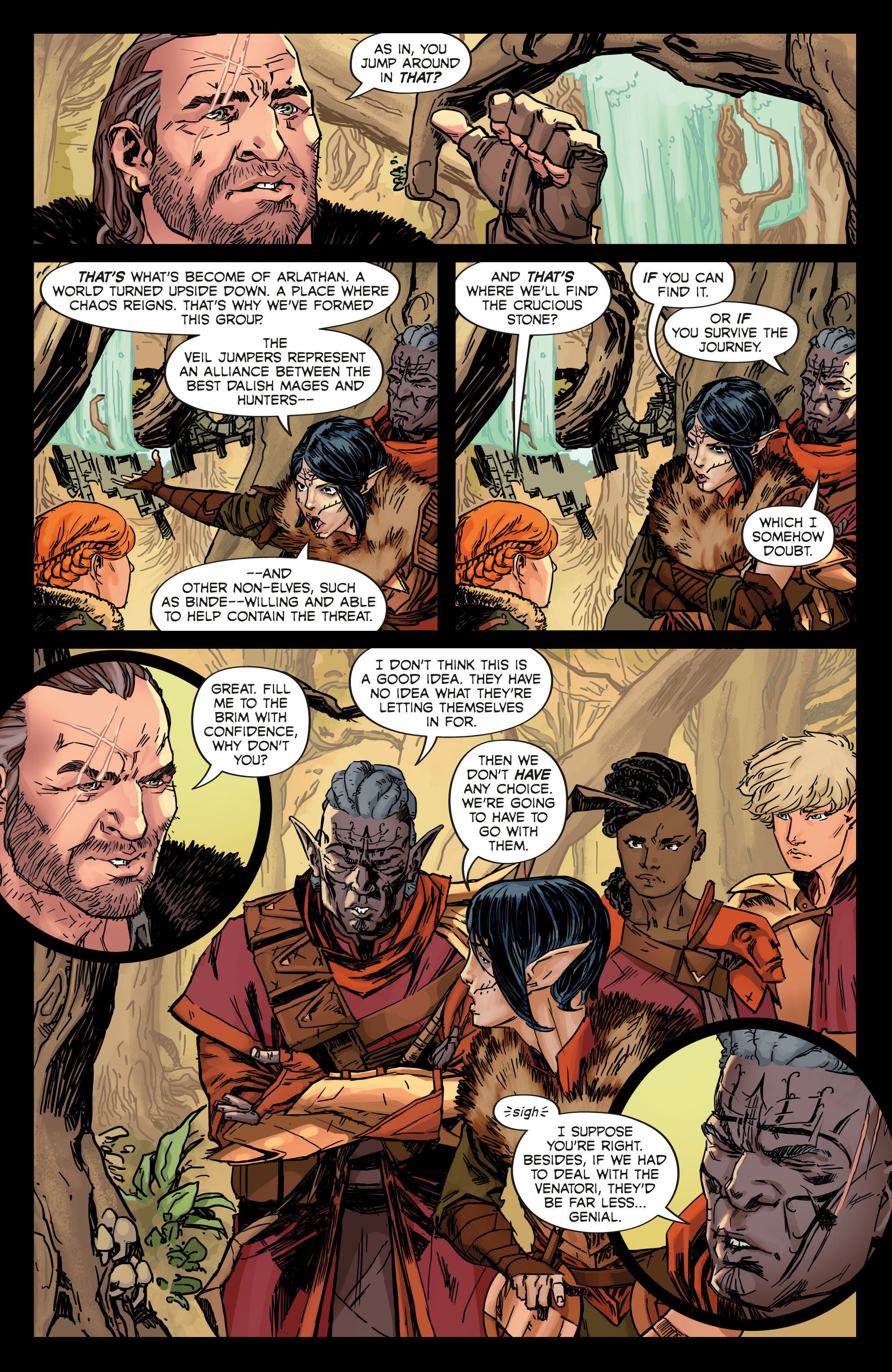 Read online Dragon Age: The Missing comic -  Issue #3 - 7