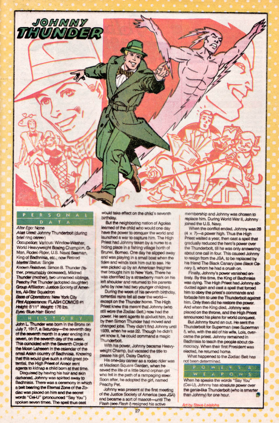 Read online Who's Who: The Definitive Directory of the DC Universe comic -  Issue #11 - 29