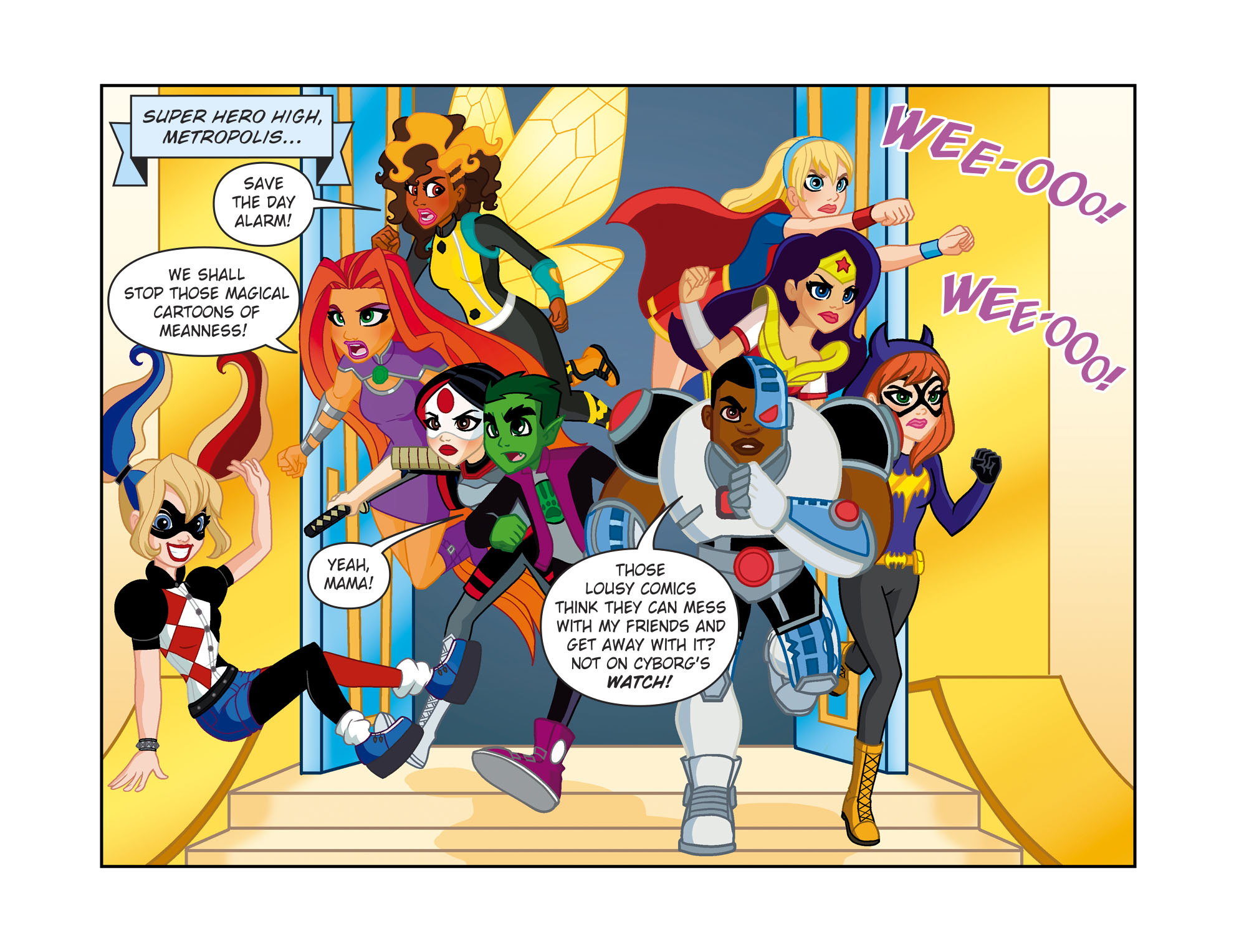 Read online DC Super Hero Girls: Out of the Bottle comic -  Issue #6 - 4