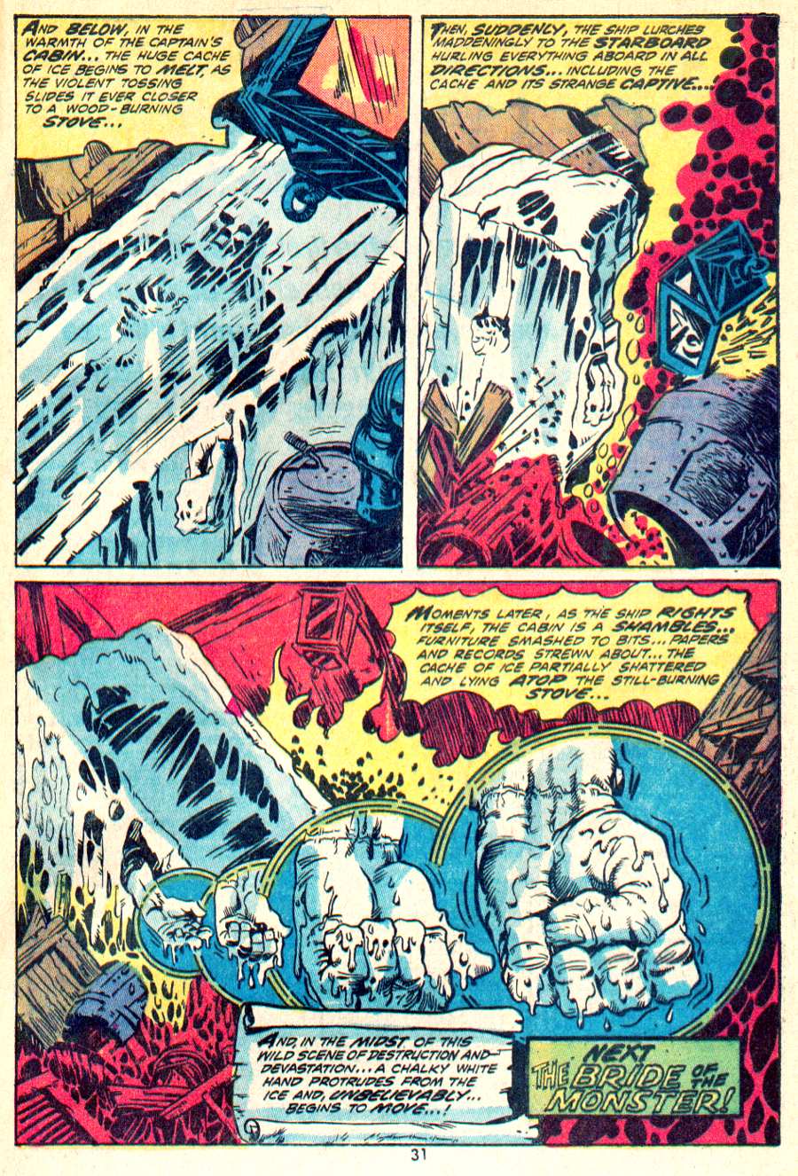 Read online Frankenstein (1973) comic -  Issue #1 - 21