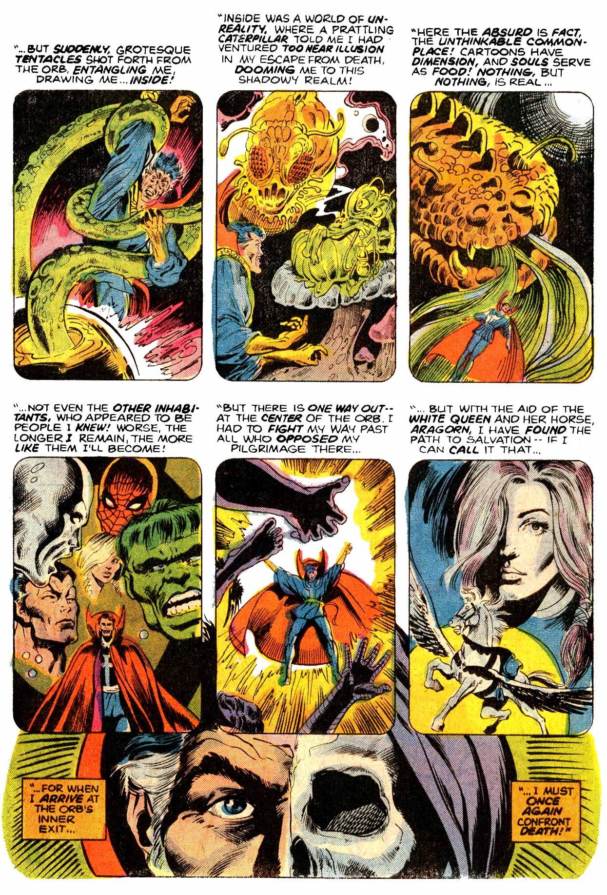 Read online Doctor Strange (1974) comic -  Issue #4 - 4
