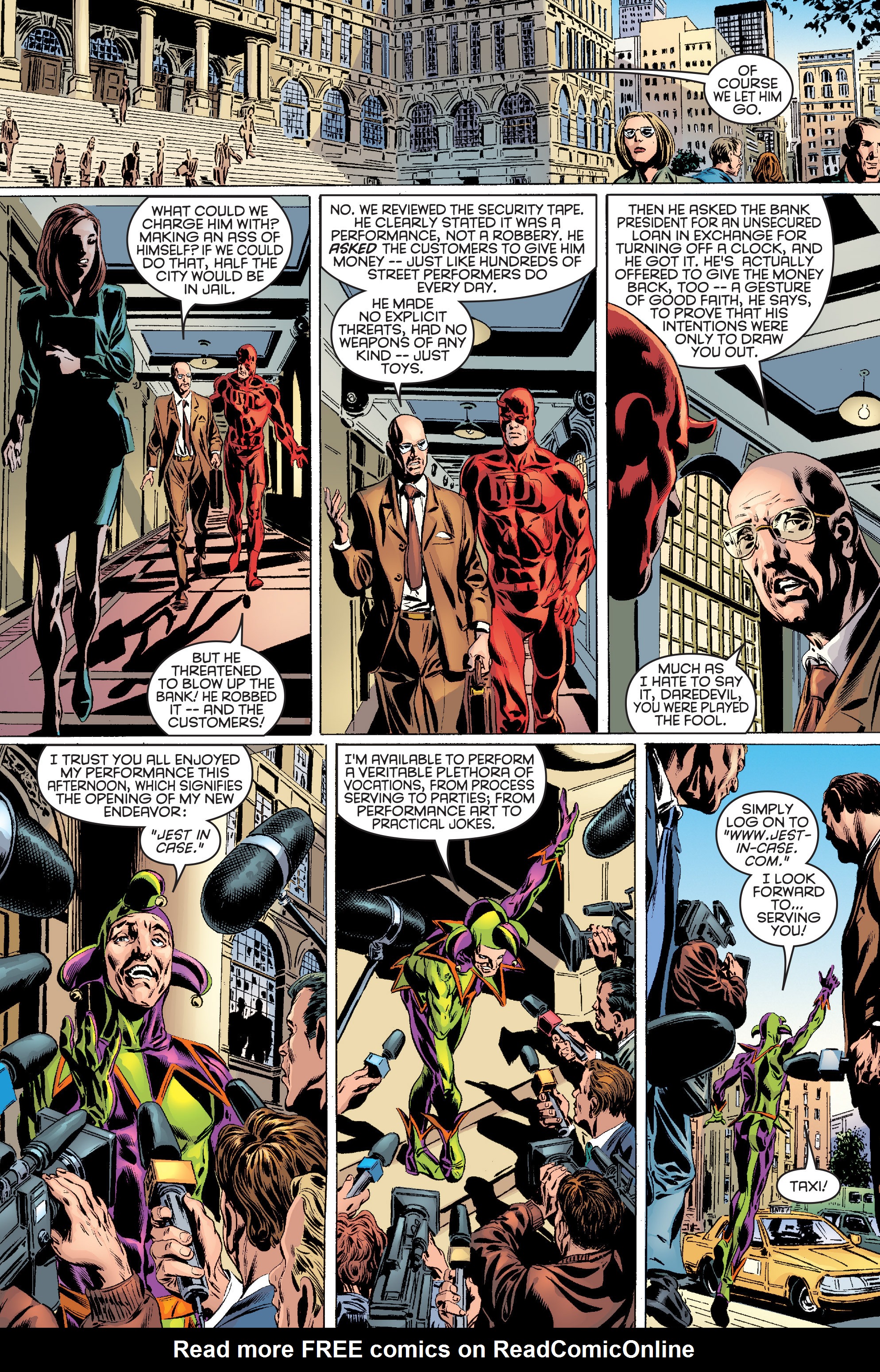Read online Daredevil (1998) comic -  Issue #22 - 3