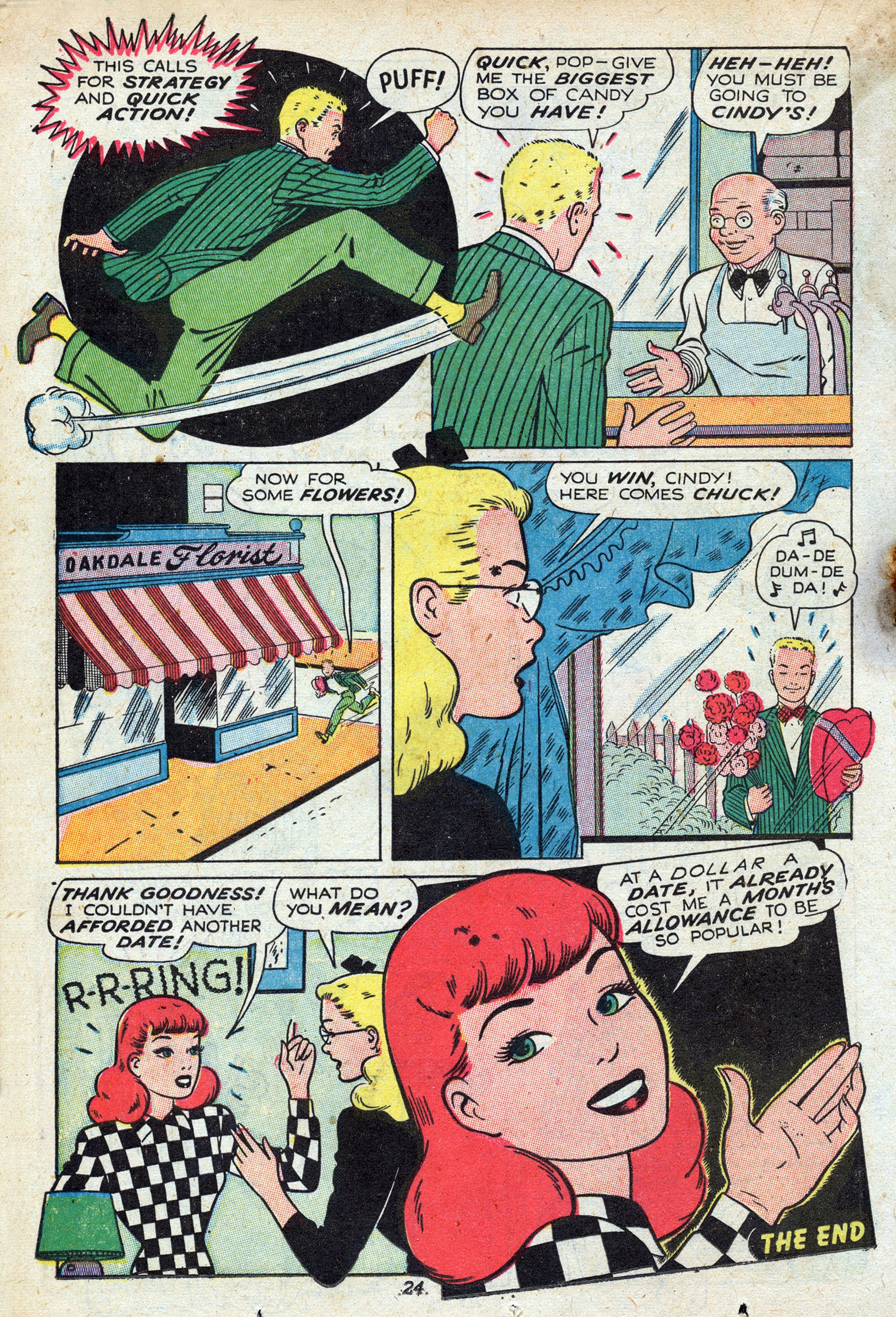 Read online Junior Miss (1947) comic -  Issue #28 - 23