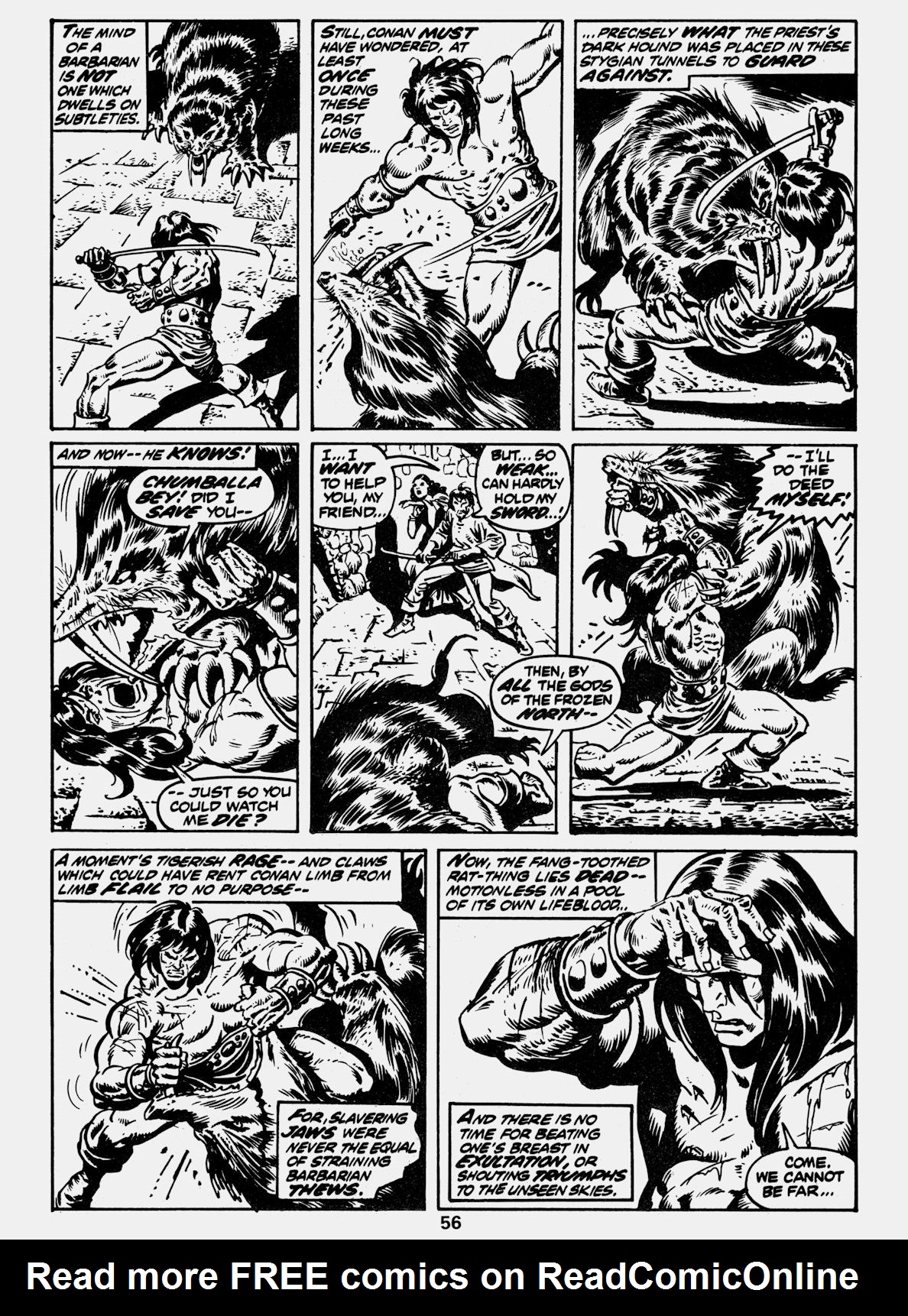 Read online Conan Saga comic -  Issue #63 - 57