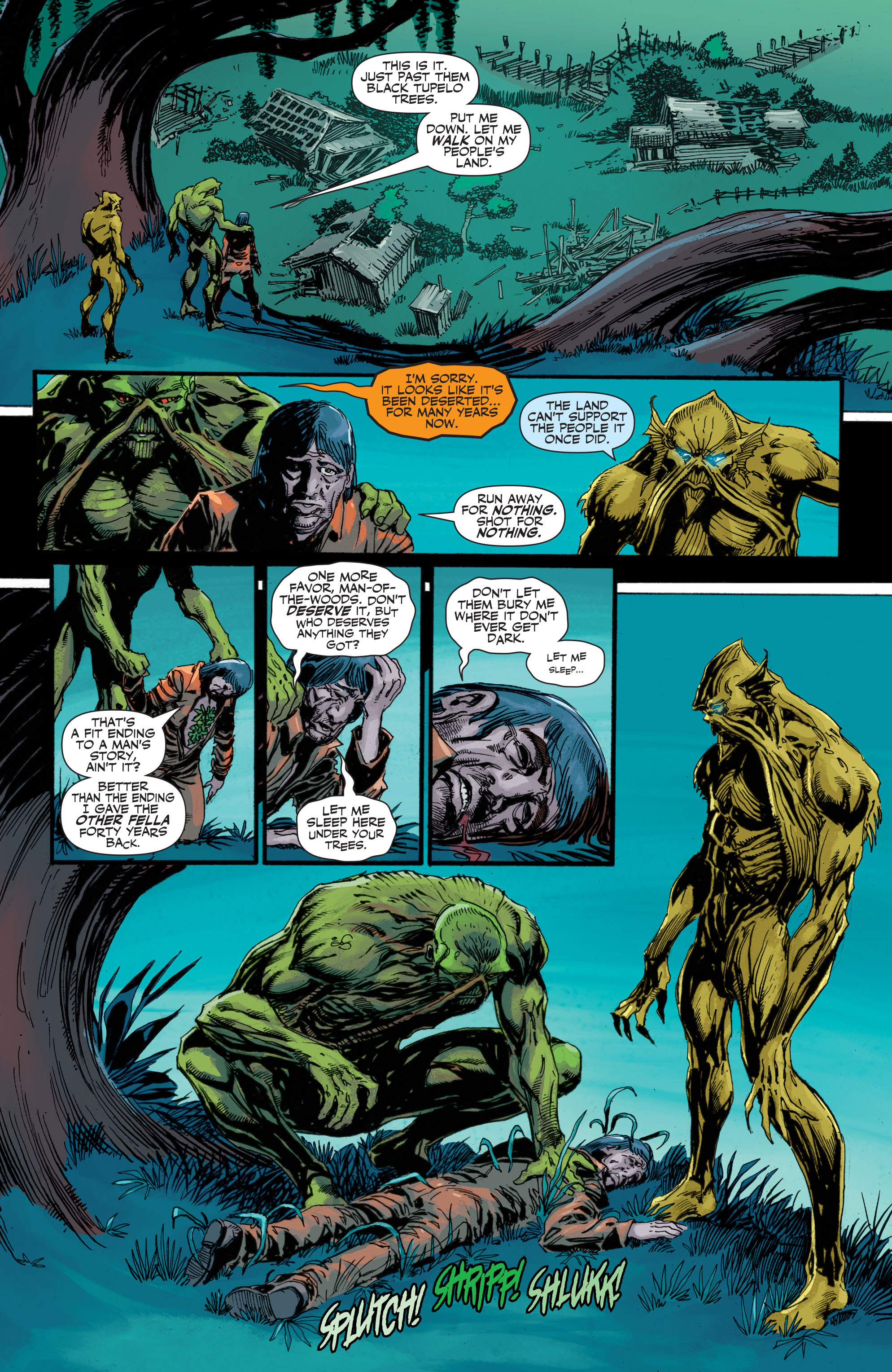 Read online Swamp Thing: New Roots comic -  Issue #8 - 16