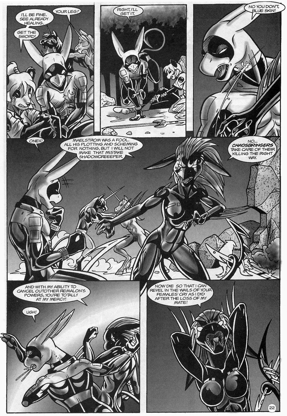 Read online Extinctioners comic -  Issue #10 - 24