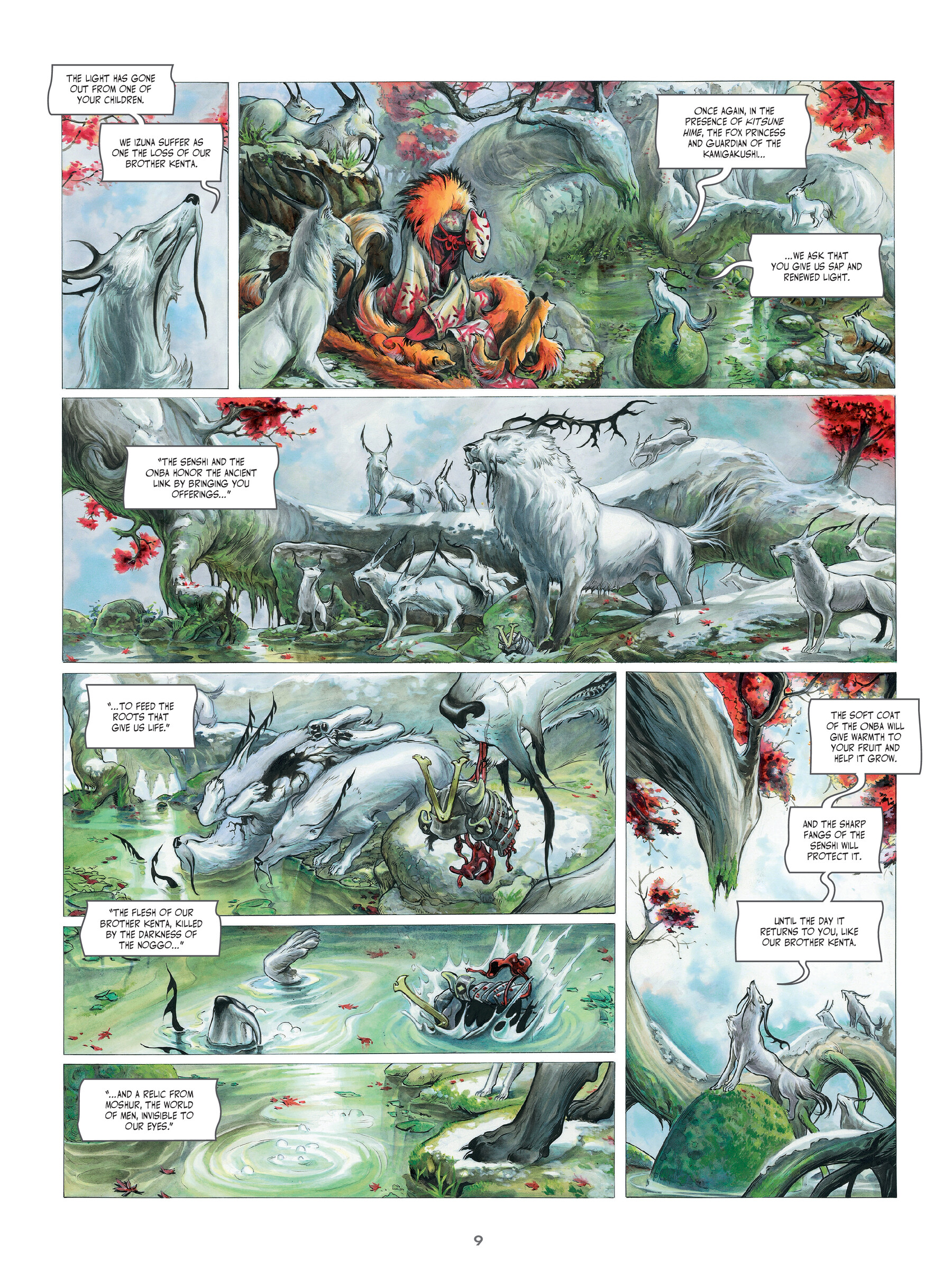 Read online Legends of the Pierced Veil: Izuna comic -  Issue # TPB (Part 1) - 10