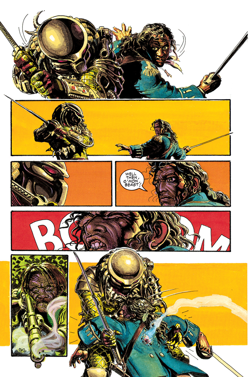 Read online Predator: Hell Come a Walkin'/1718 comic -  Issue # Full - 51