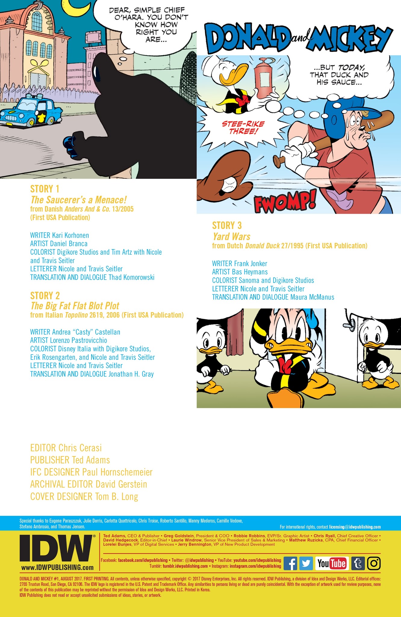 Read online Donald and Mickey comic -  Issue #1 - 2