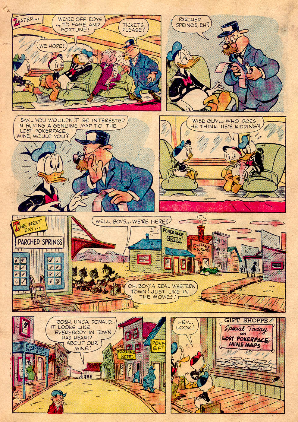 Read online Walt Disney's Donald Duck (1952) comic -  Issue #30 - 8