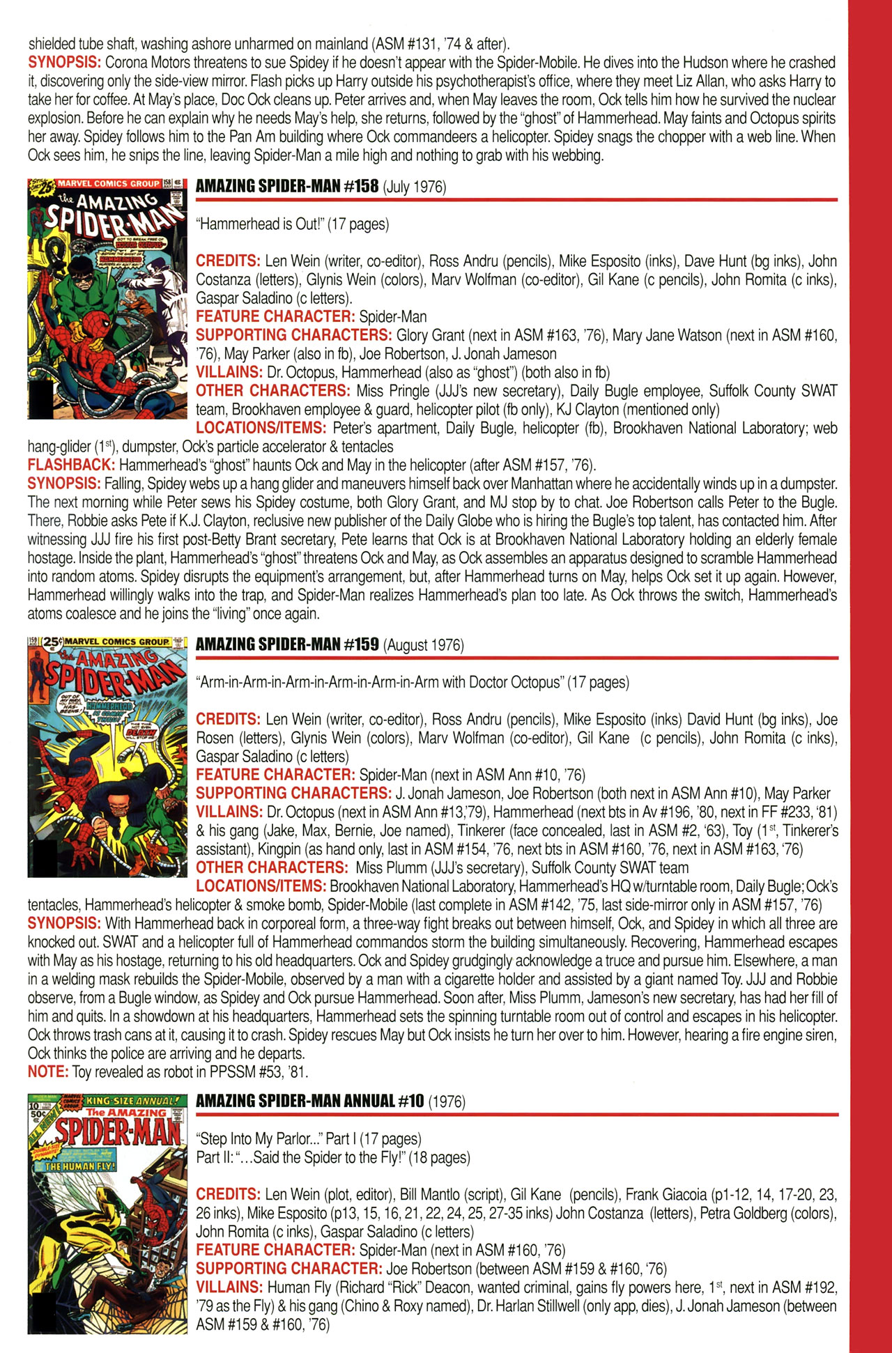 Read online Official Index to the Marvel Universe comic -  Issue #4 - 7