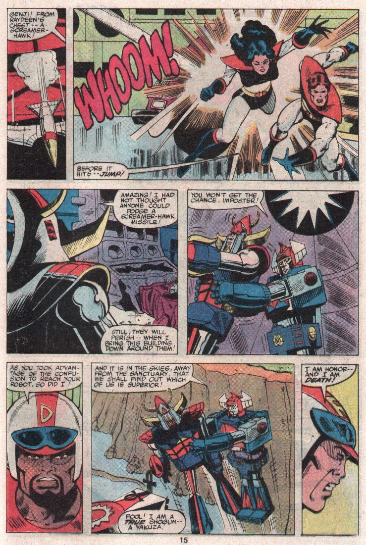 Read online Shogun Warriors comic -  Issue #15 - 10