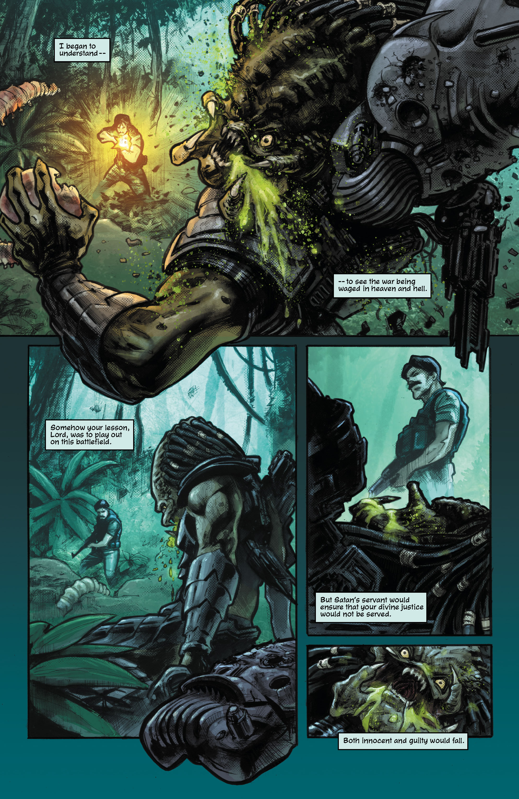 Read online Predator: Hunters III comic -  Issue # _TPB - 11
