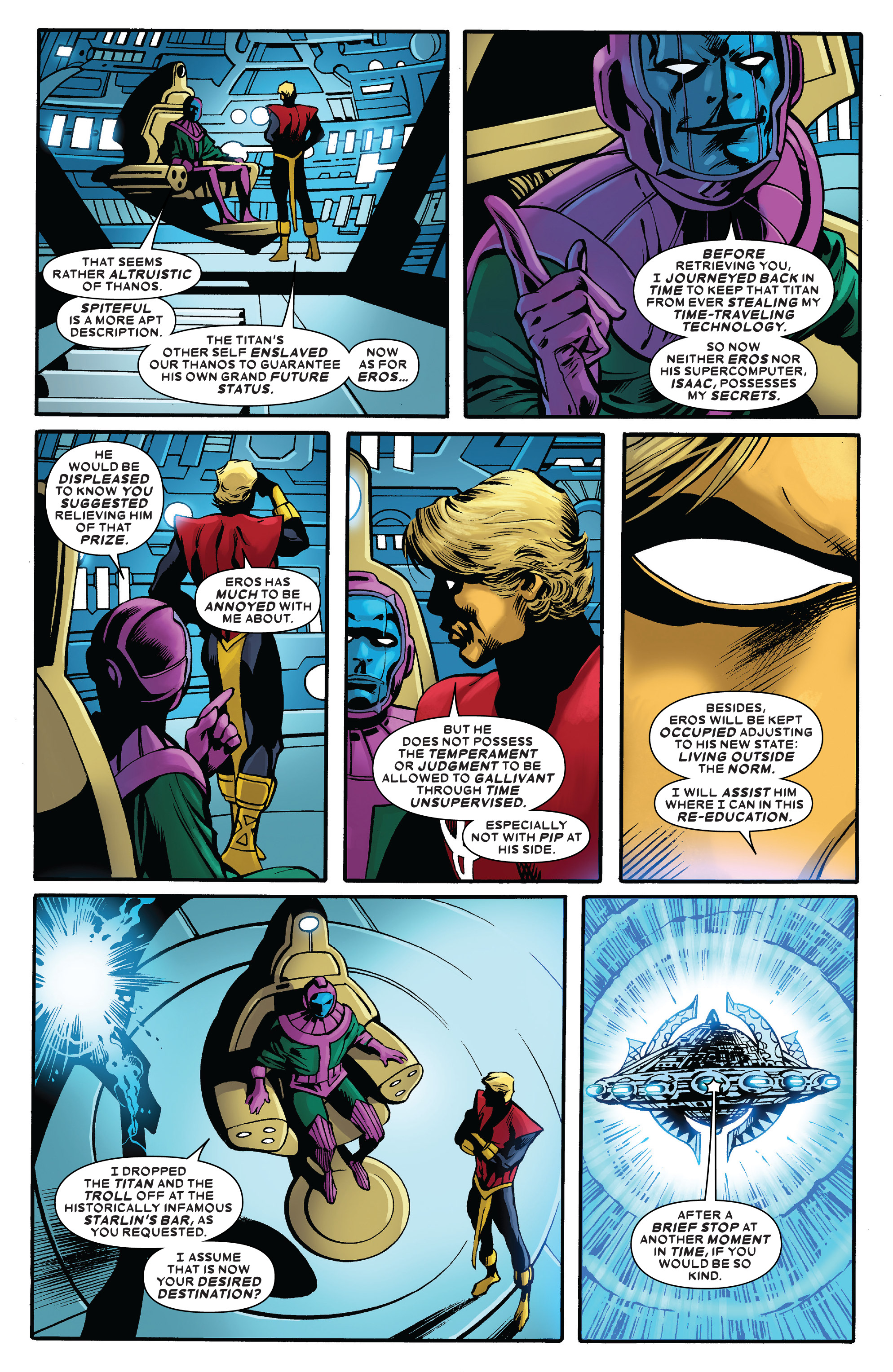 Read online Thanos: The Infinity Ending comic -  Issue # TPB - 97