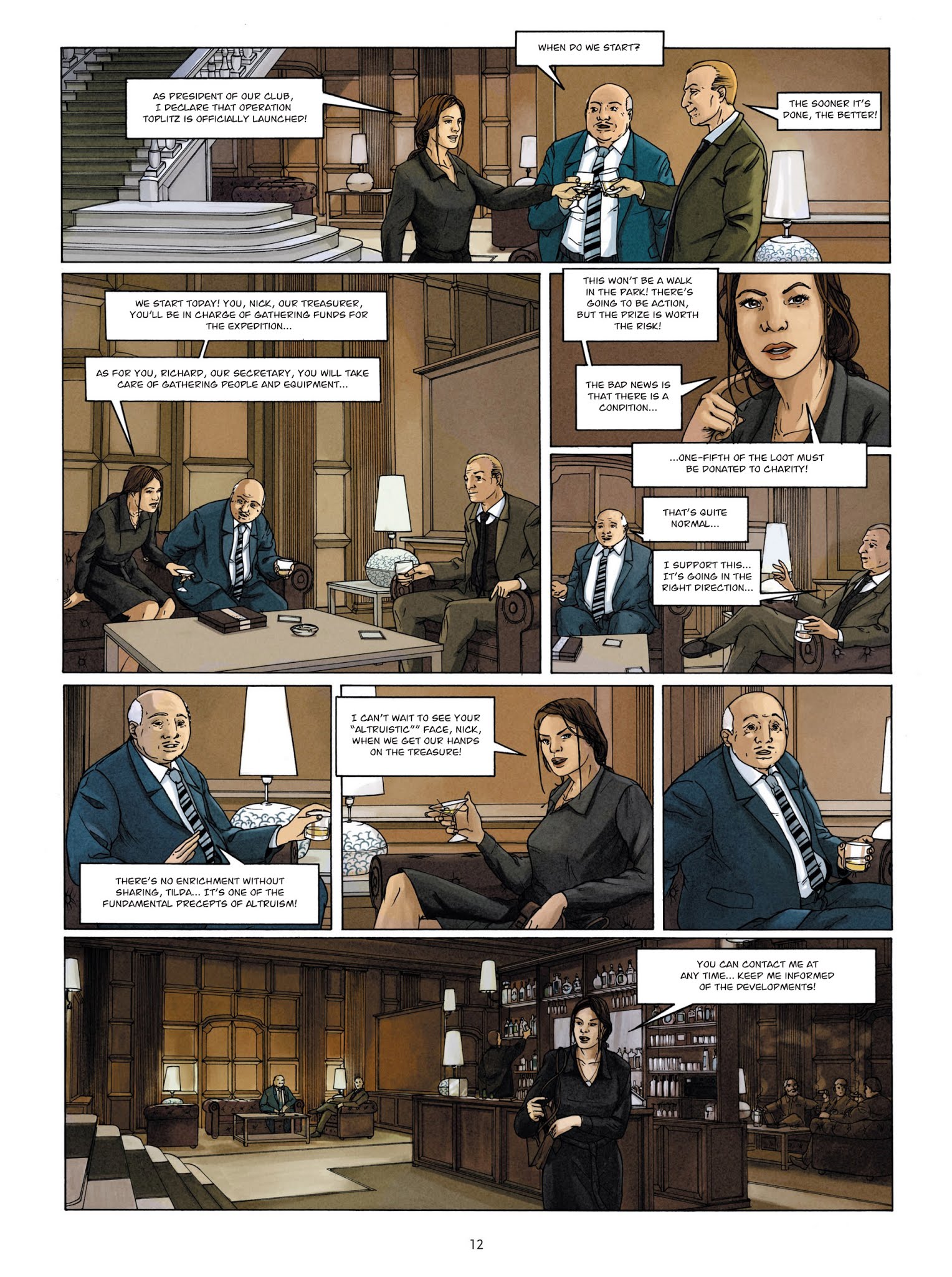Read online Zodiaque comic -  Issue #5 - 12