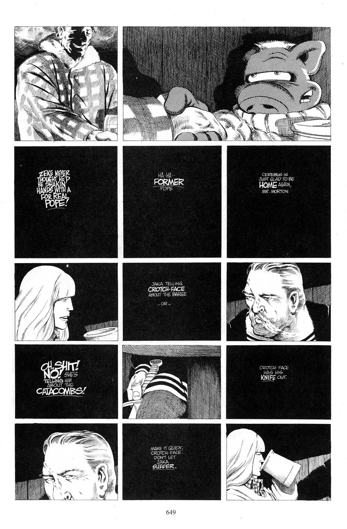 Read online Cerebus comic -  Issue #264 - 6