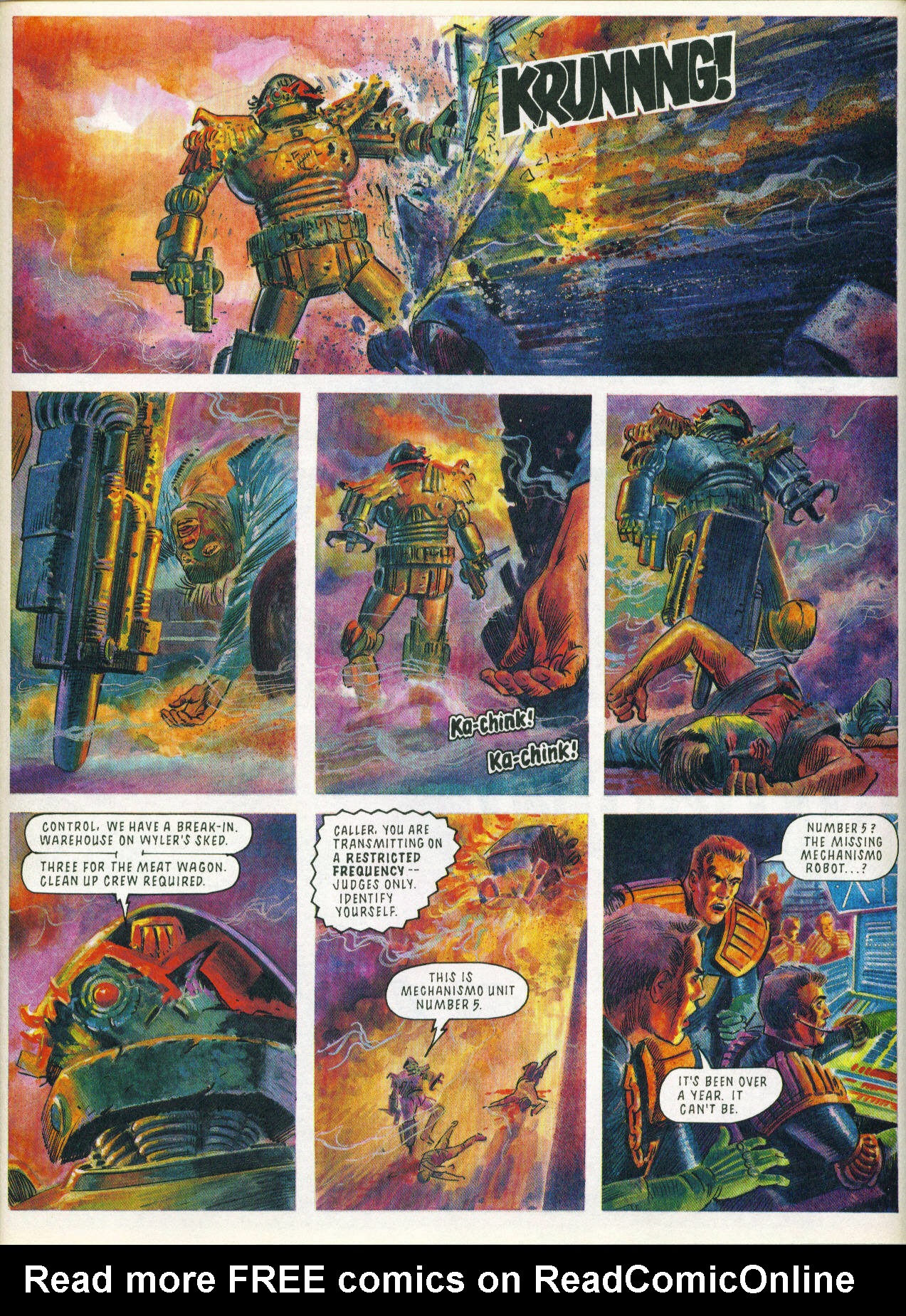 Read online Judge Dredd: The Megazine (vol. 2) comic -  Issue #38 - 6