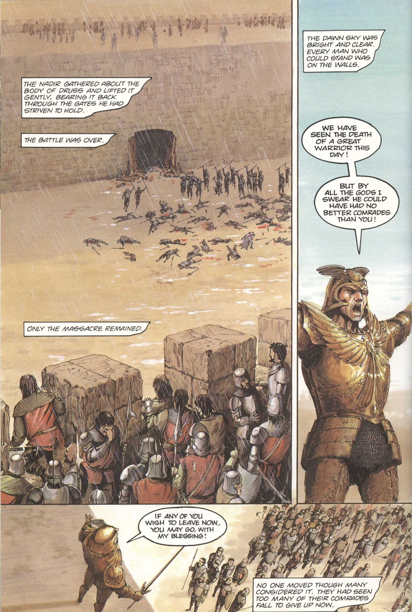 Read online David Gemmell's Legend: A Graphic Novel comic -  Issue # TPB - 85