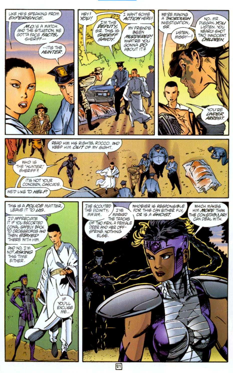 Read online Sovereign Seven comic -  Issue #6 - 22