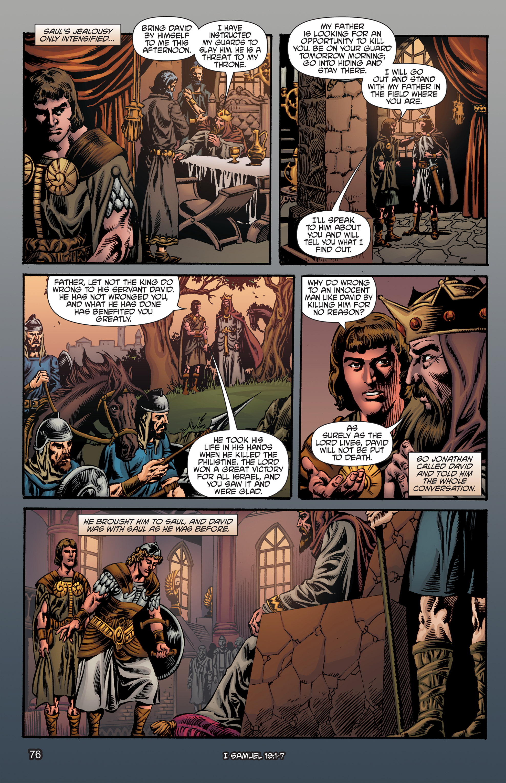 Read online The Kingstone Bible comic -  Issue #5 - 80
