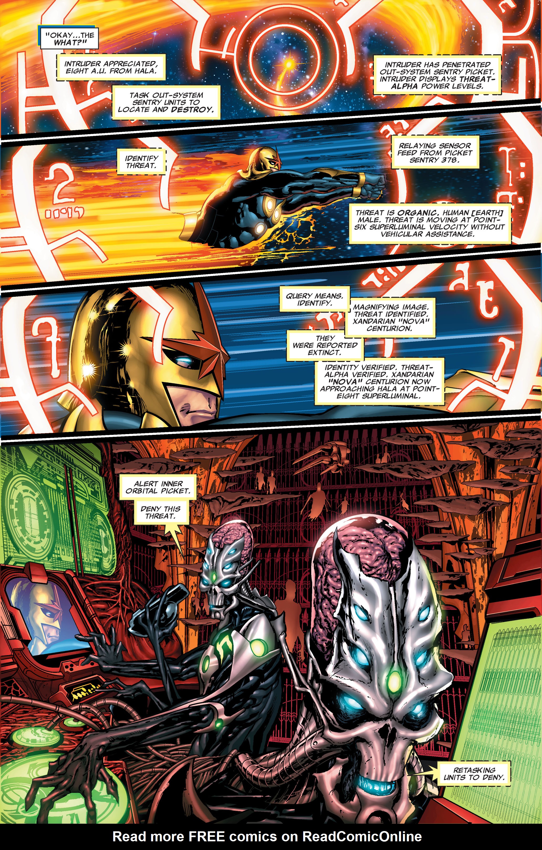 Read online Nova (2007) comic -  Issue #4 - 7