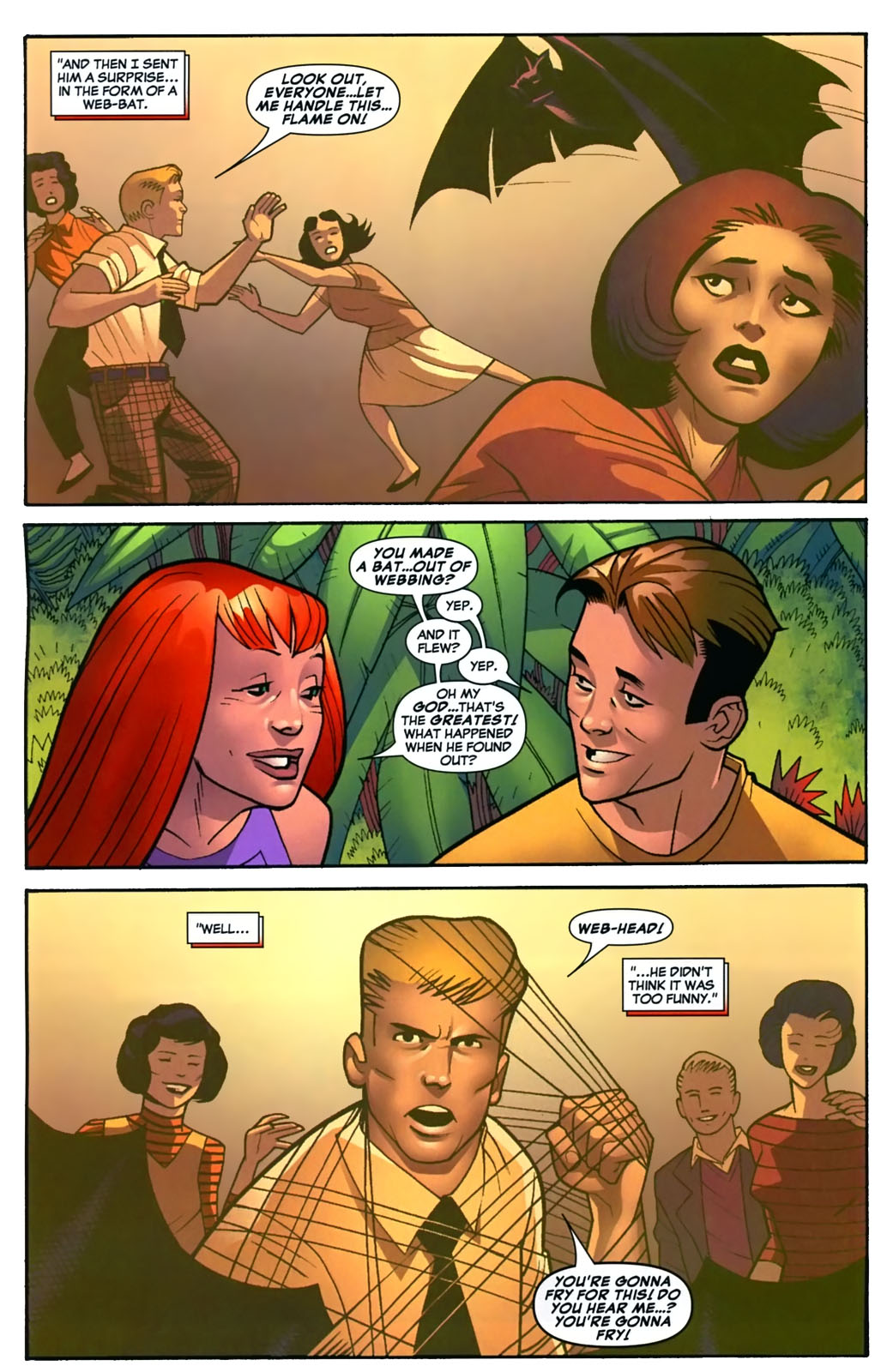 I (heart) Marvel issue Web of Romance - Page 11
