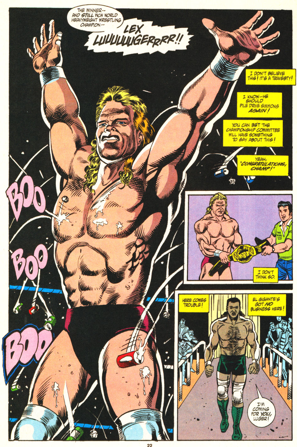 Read online WCW World Championship Wrestling comic -  Issue #2 - 18