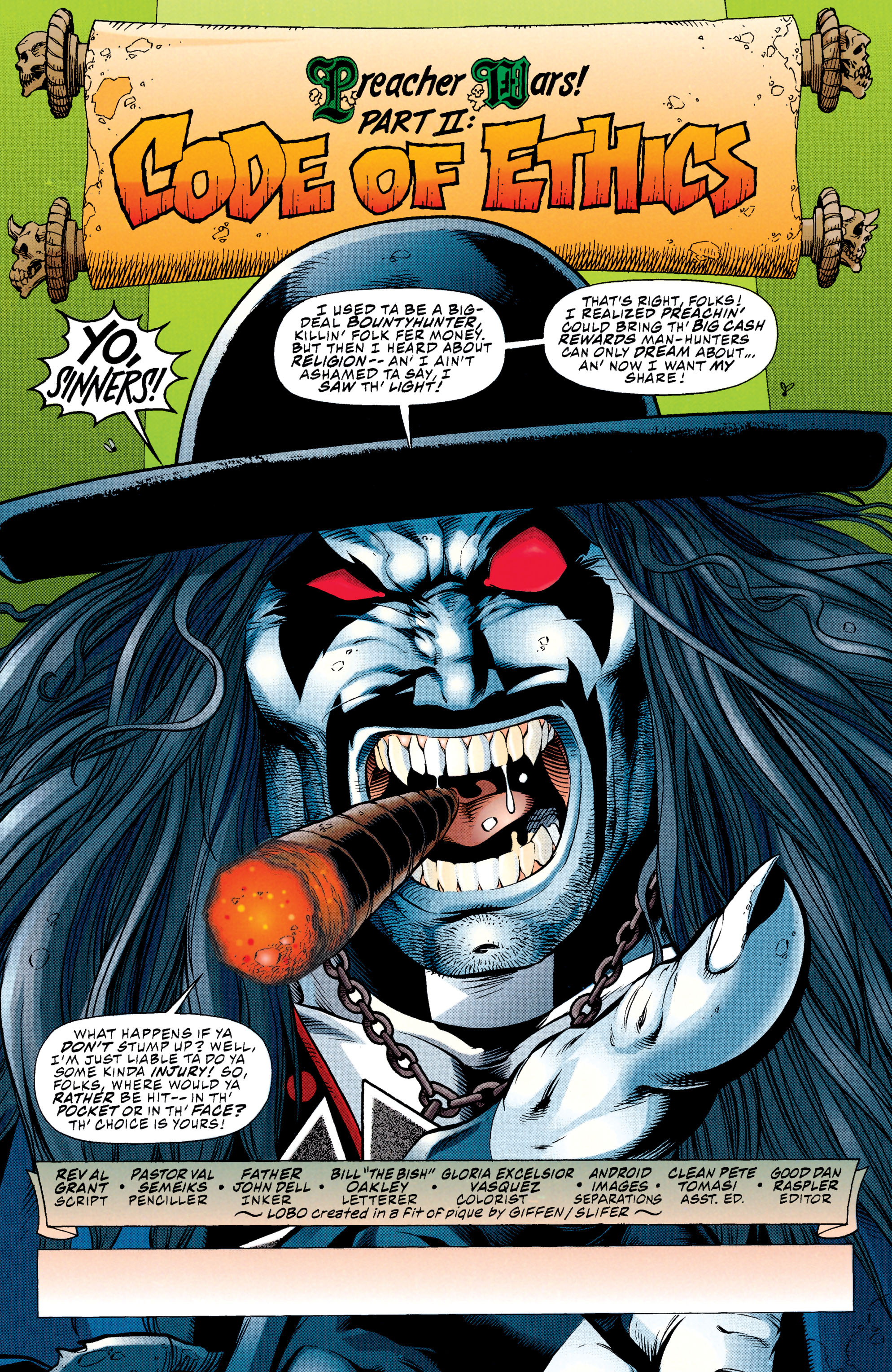 Read online Lobo (1993) comic -  Issue #11 - 2
