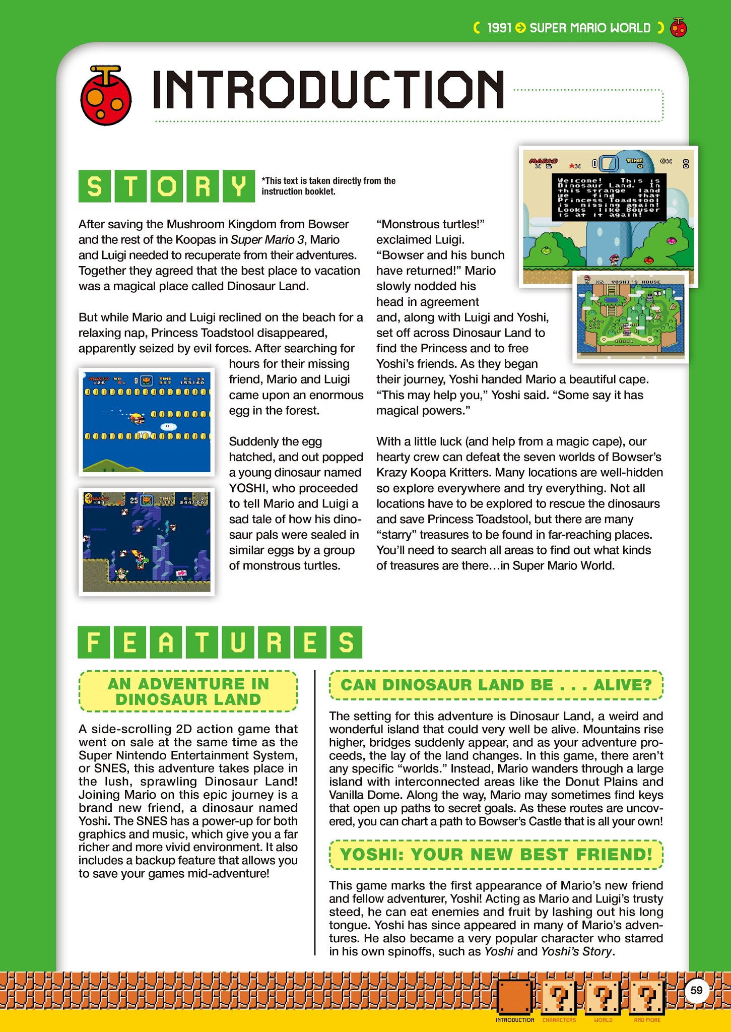 Read online Super Mario Bros. Encyclopedia: The Official Guide to the First 30 Years comic -  Issue # TPB (Part 1) - 60