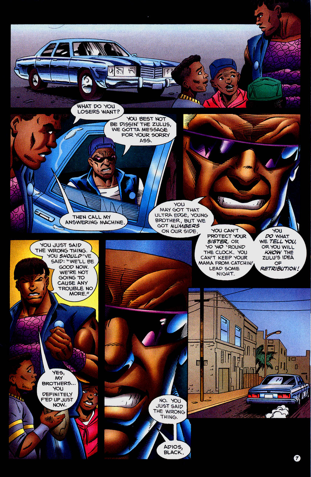 Read online Ultraverse Year Zero: Death of the Squad comic -  Issue #2 - 8