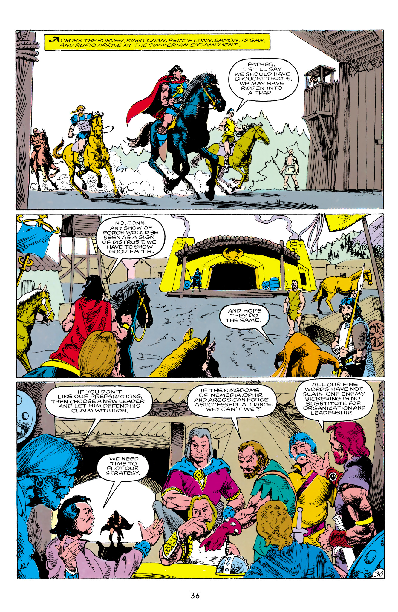 Read online The Chronicles of King Conan comic -  Issue # TPB 7 (Part 1) - 37