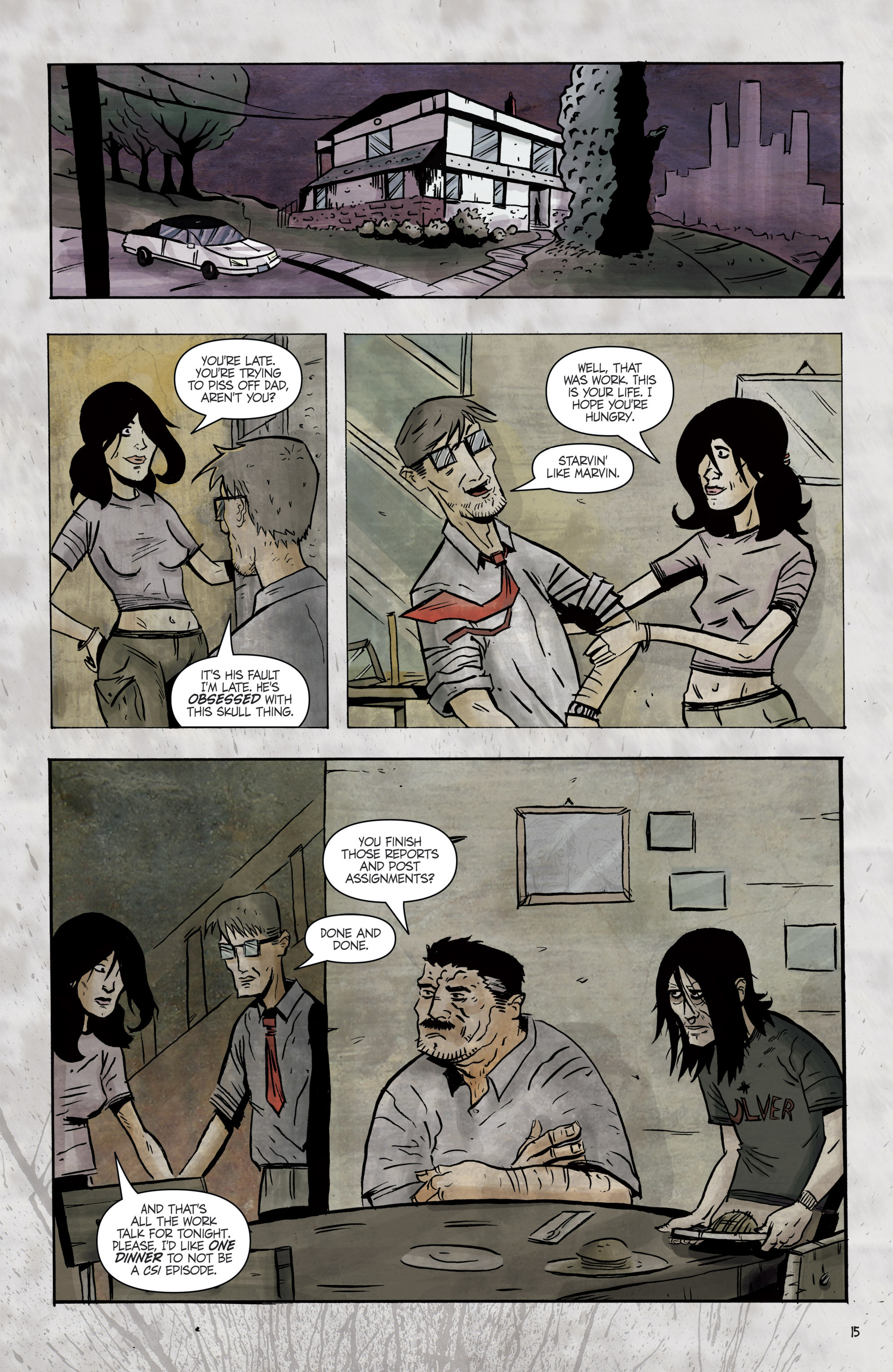 Read online Secret Skull comic -  Issue #1 - 16