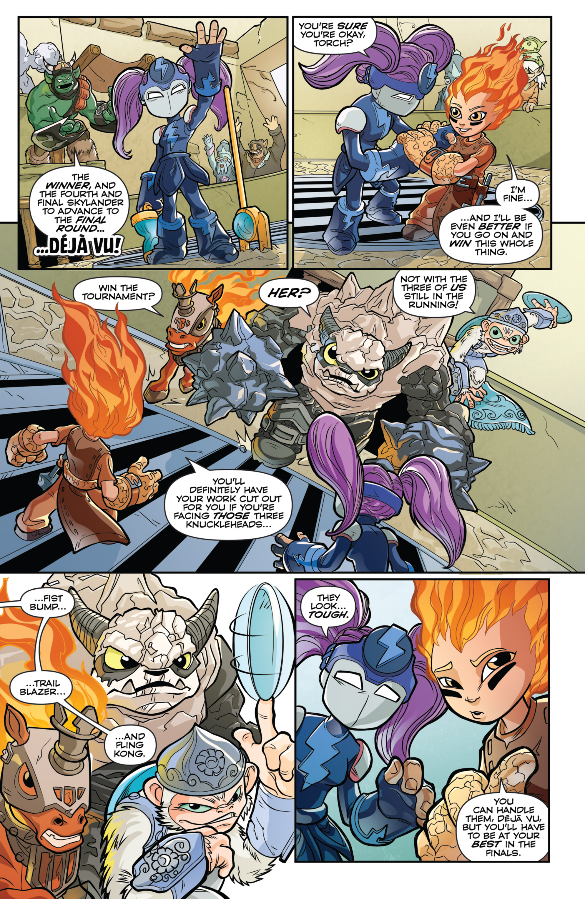 Read online Skylanders comic -  Issue #4 - 5