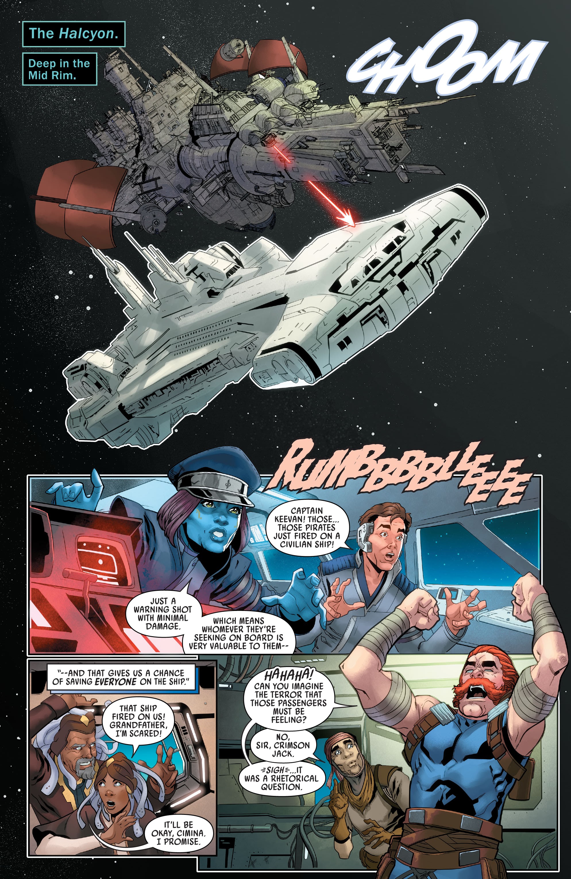 Read online Star Wars: The Halcyon Legacy comic -  Issue #2 - 3