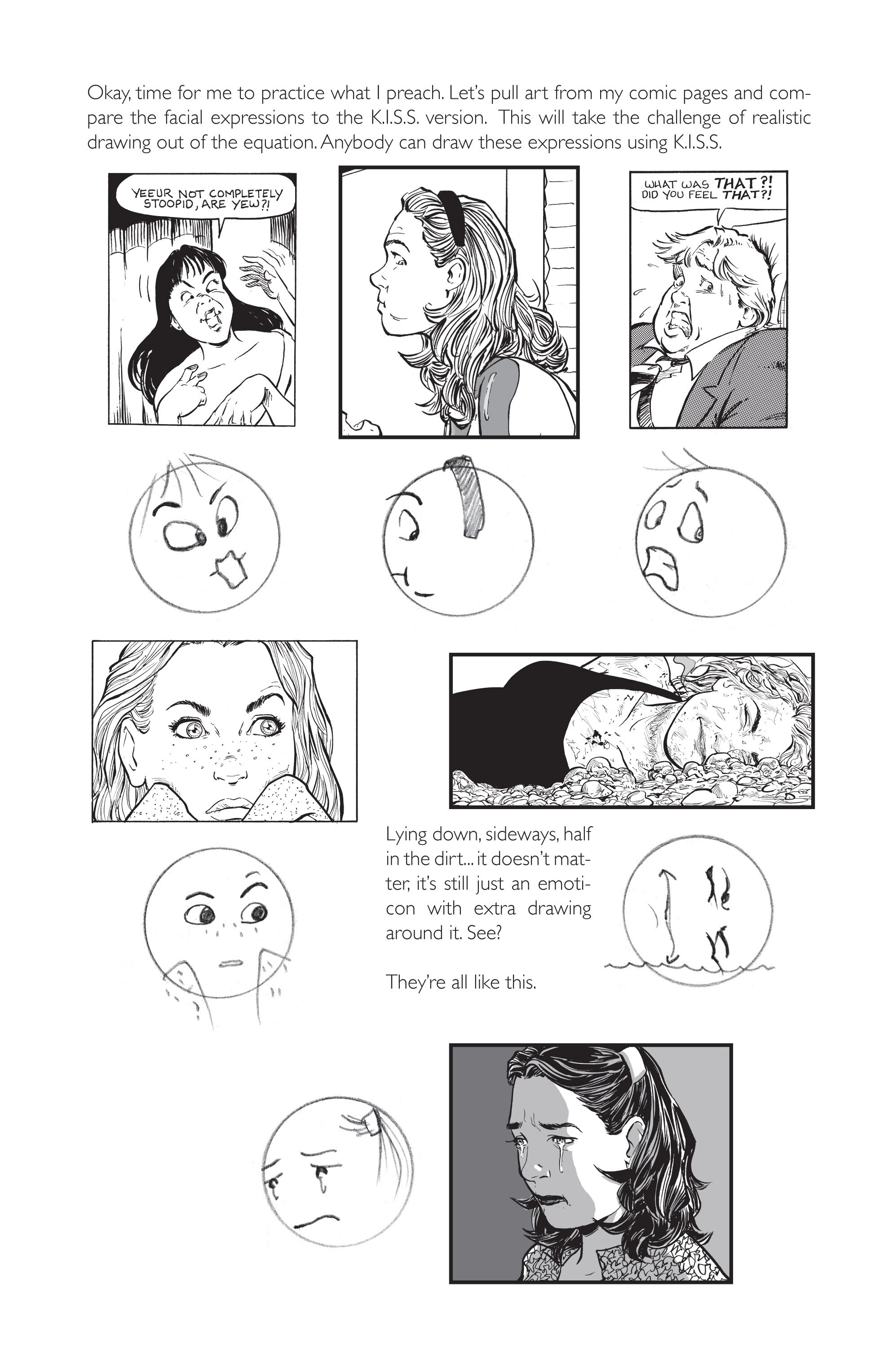 Read online Terry Moore's How to Draw... comic -  Issue # Expressions - 20