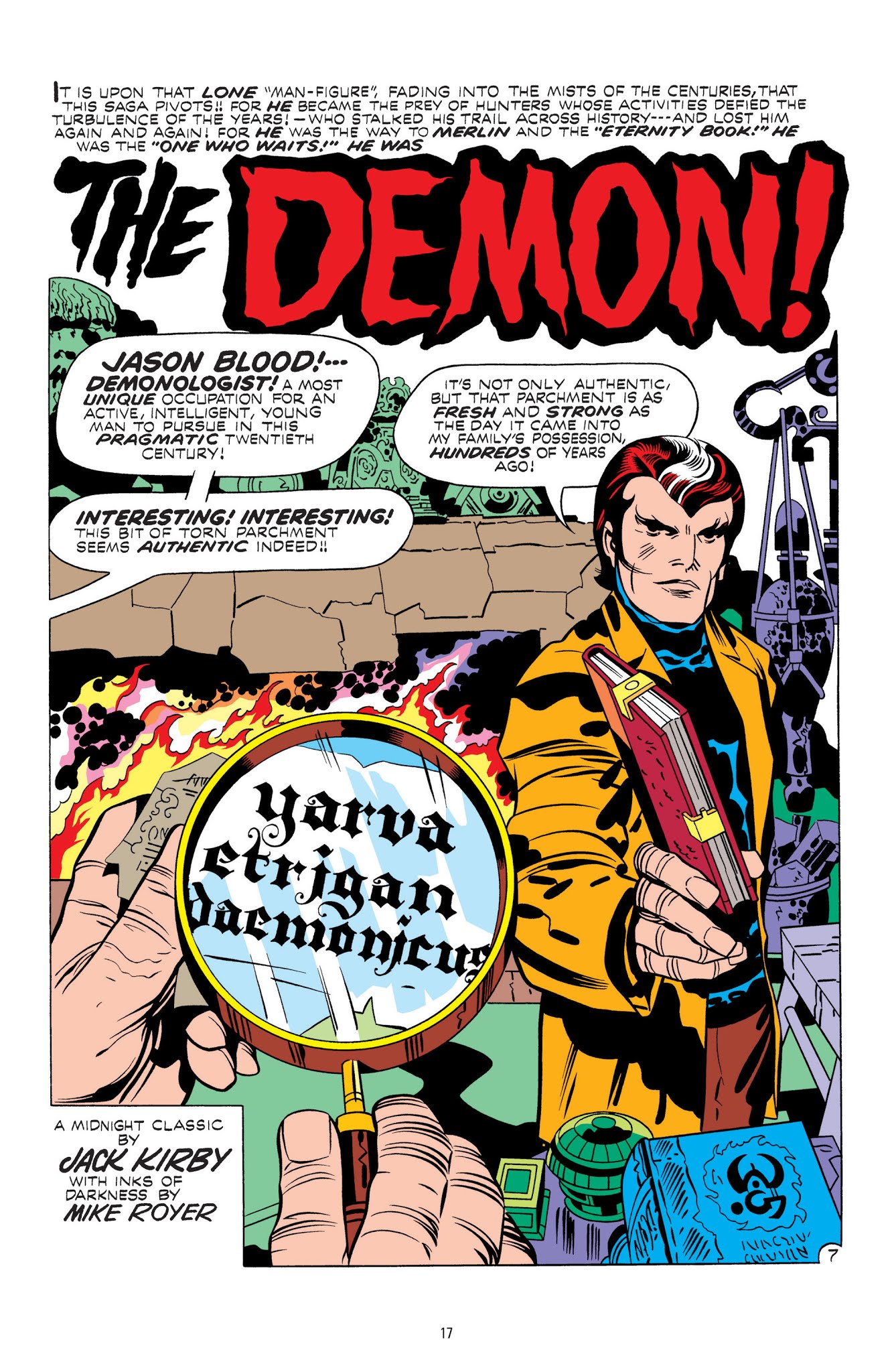 Read online The Demon (1972) comic -  Issue # _TPB (Part 1) - 16