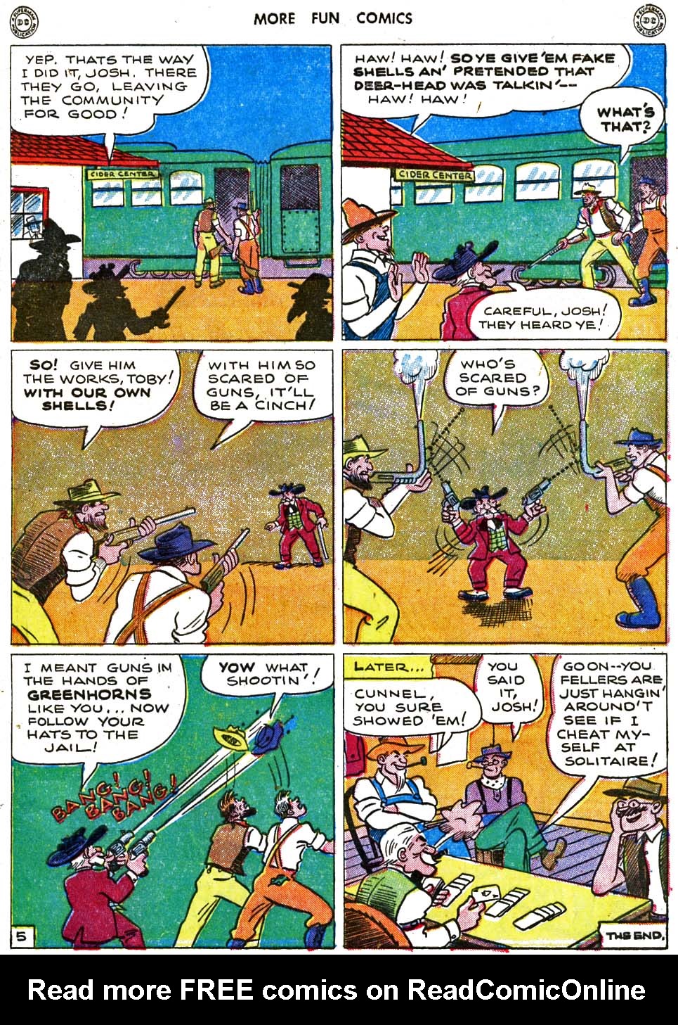 Read online More Fun Comics comic -  Issue #115 - 102