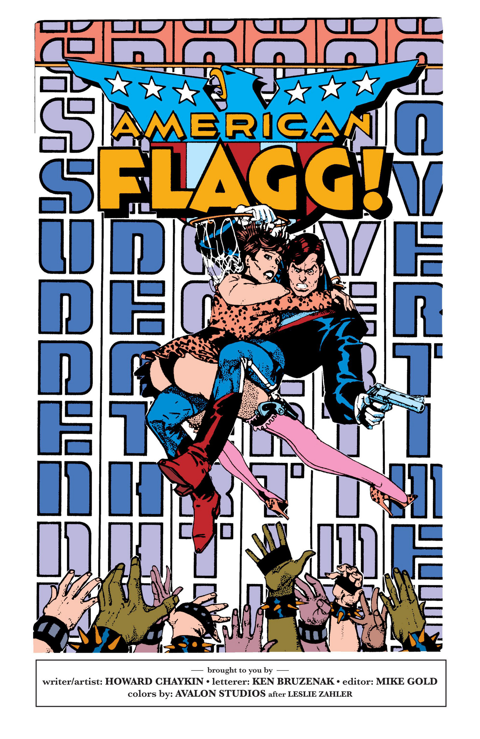 Read online American Flagg! comic -  Issue # _Definitive Collection (Part 2) - 46