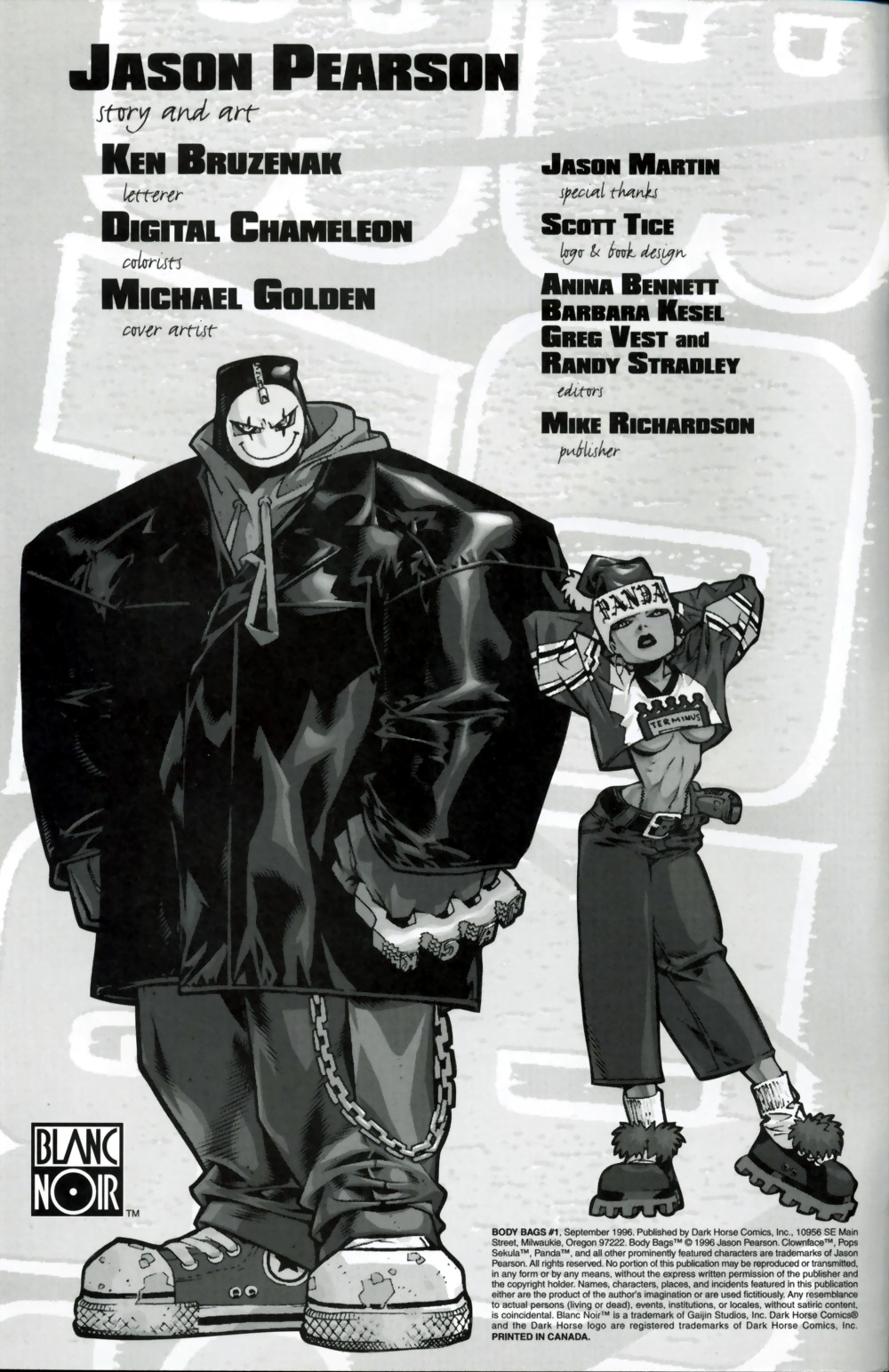 Read online Body Bags comic -  Issue #1 - 2