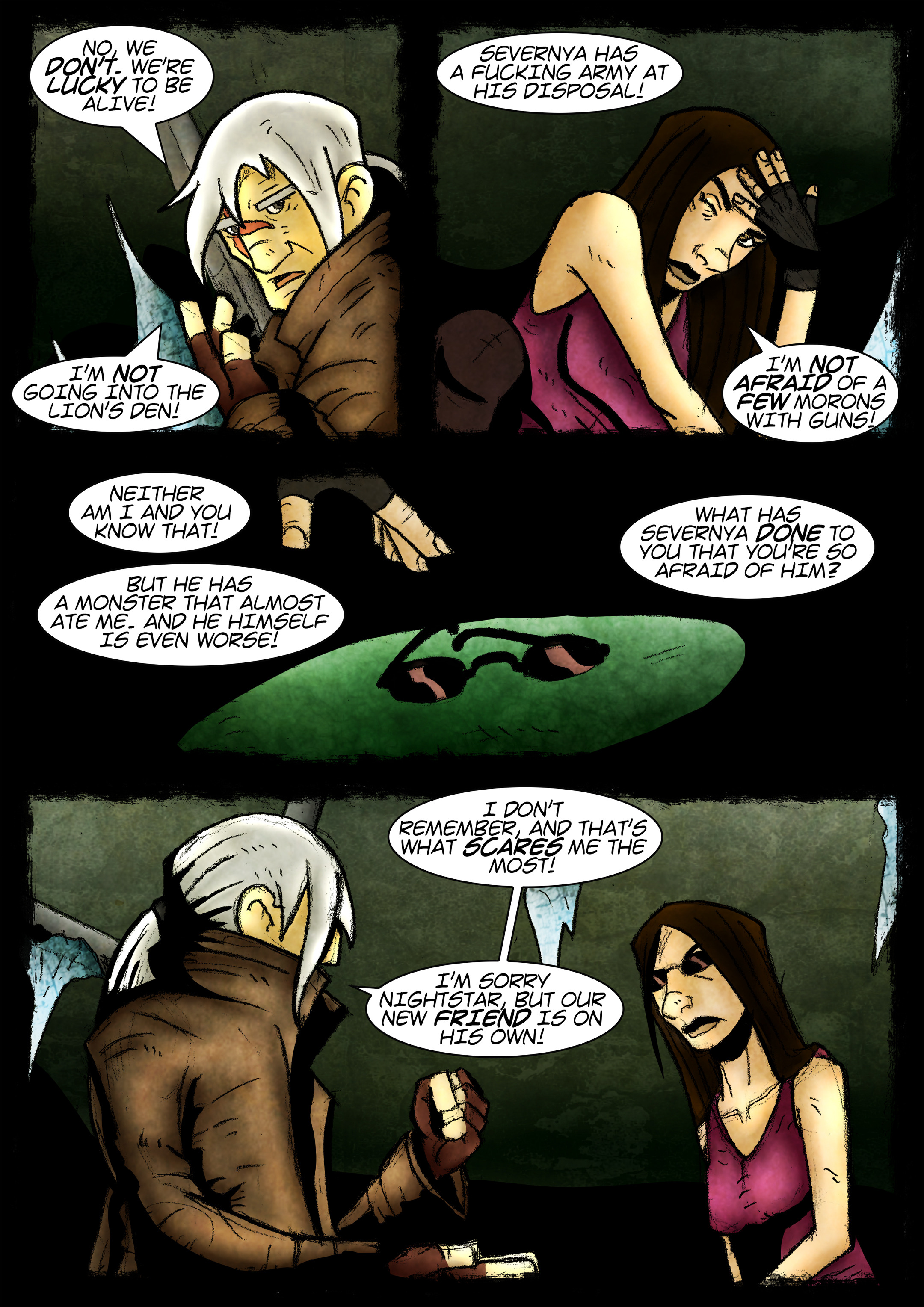 Read online Nightfighter comic -  Issue #5 - 4